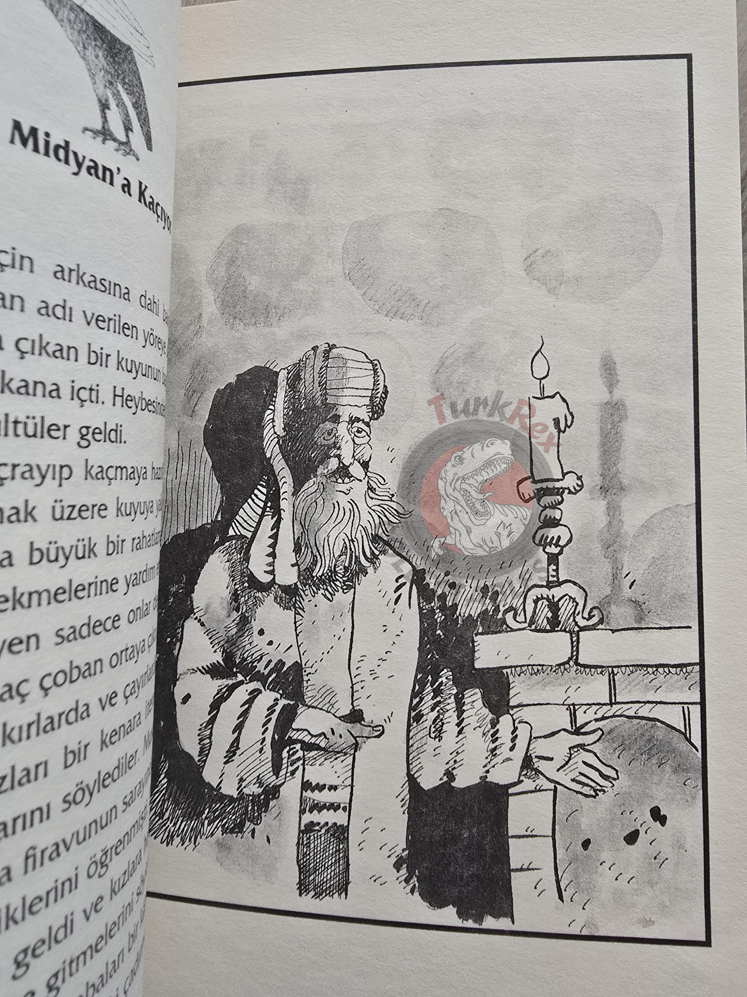 Moses – Albert Hirsch 2003 Turkish Book Turkey Illustrated by Turkish Artist