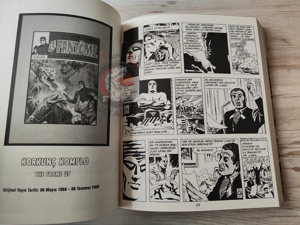 The Phantom #4 2013 The Rogue Elephant Turkish Comic Turkey