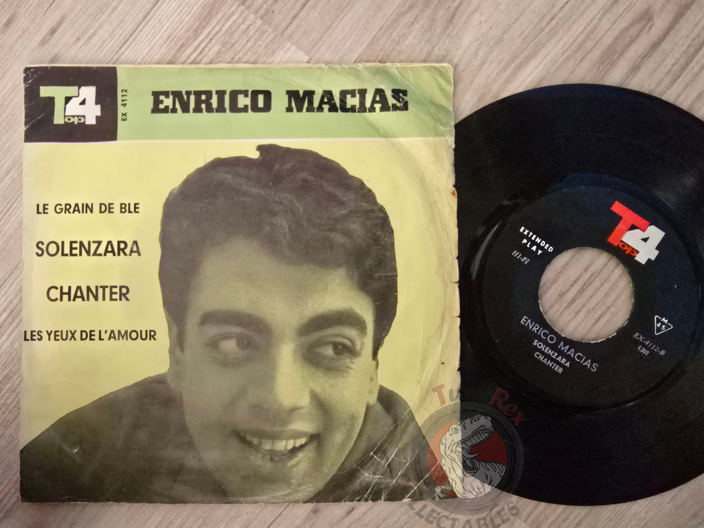 Enrico Macias – Le Grain De Ble 7" Iran Pressing Vinyl Iranian Edition 2