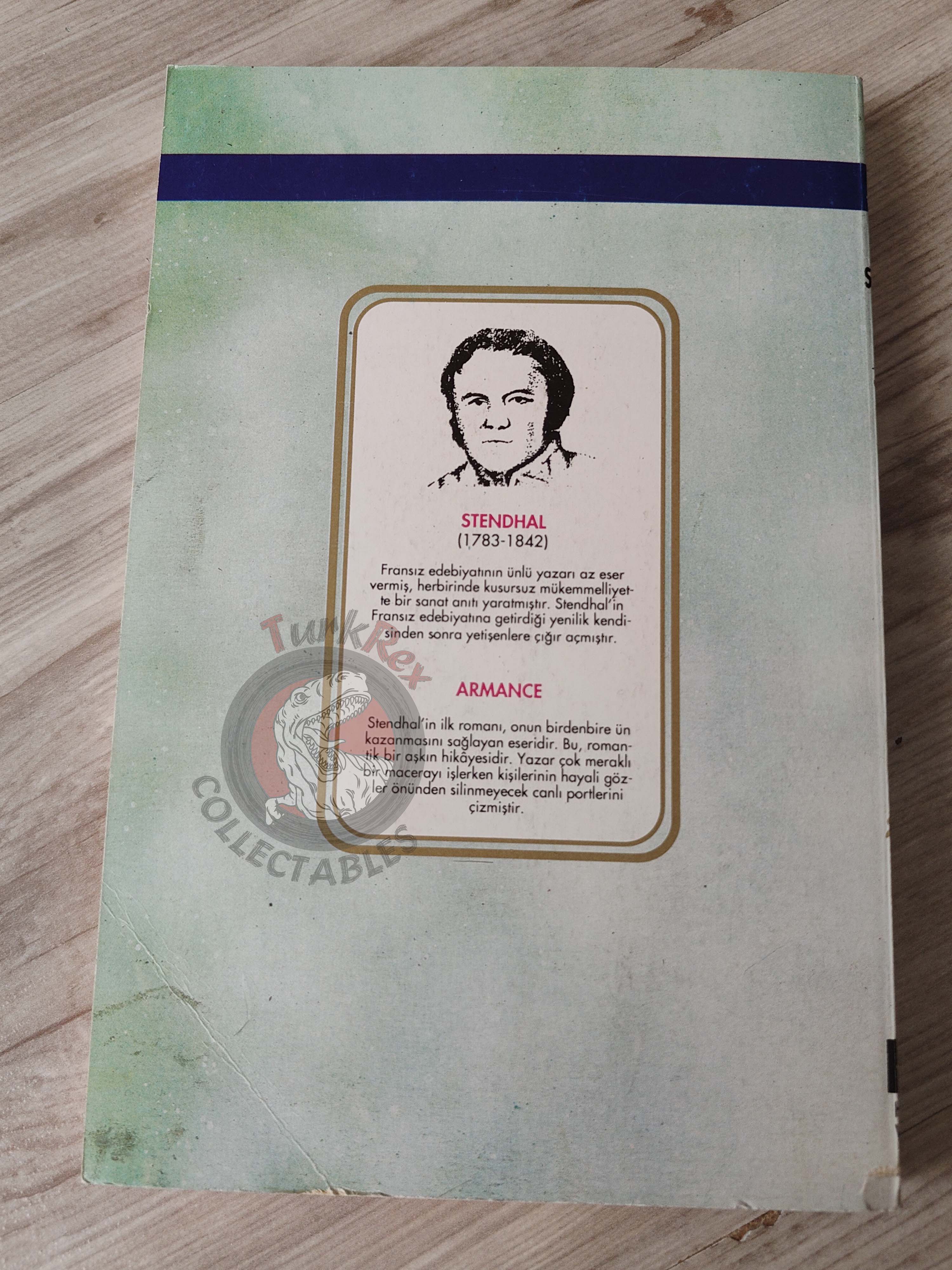 Stendhal – Armance 1971 Turkish Book Turkey
