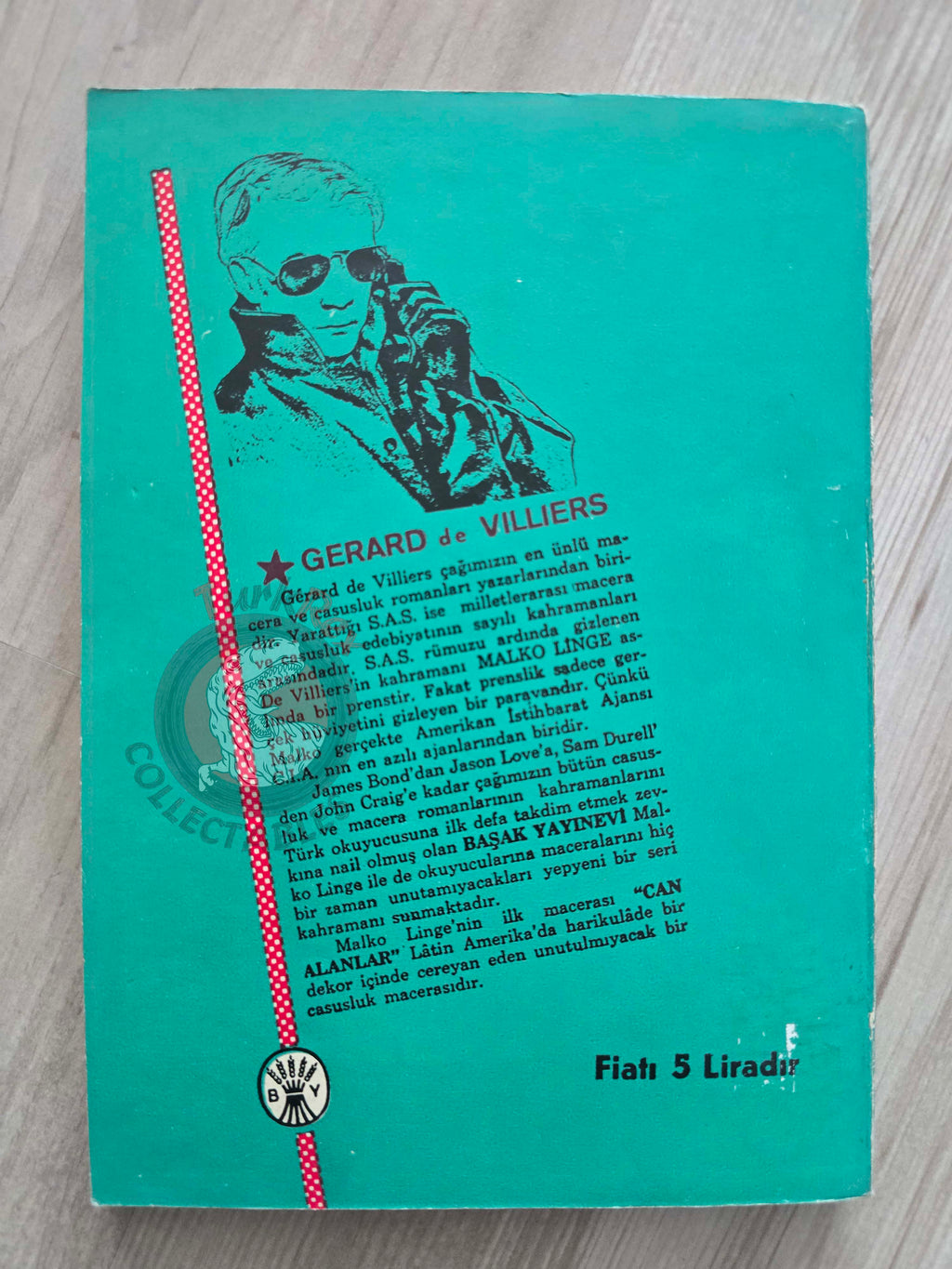 Gerard de Villiers – Samba pour SAS Malko Linge 1966 1st Turkish Book Turkey