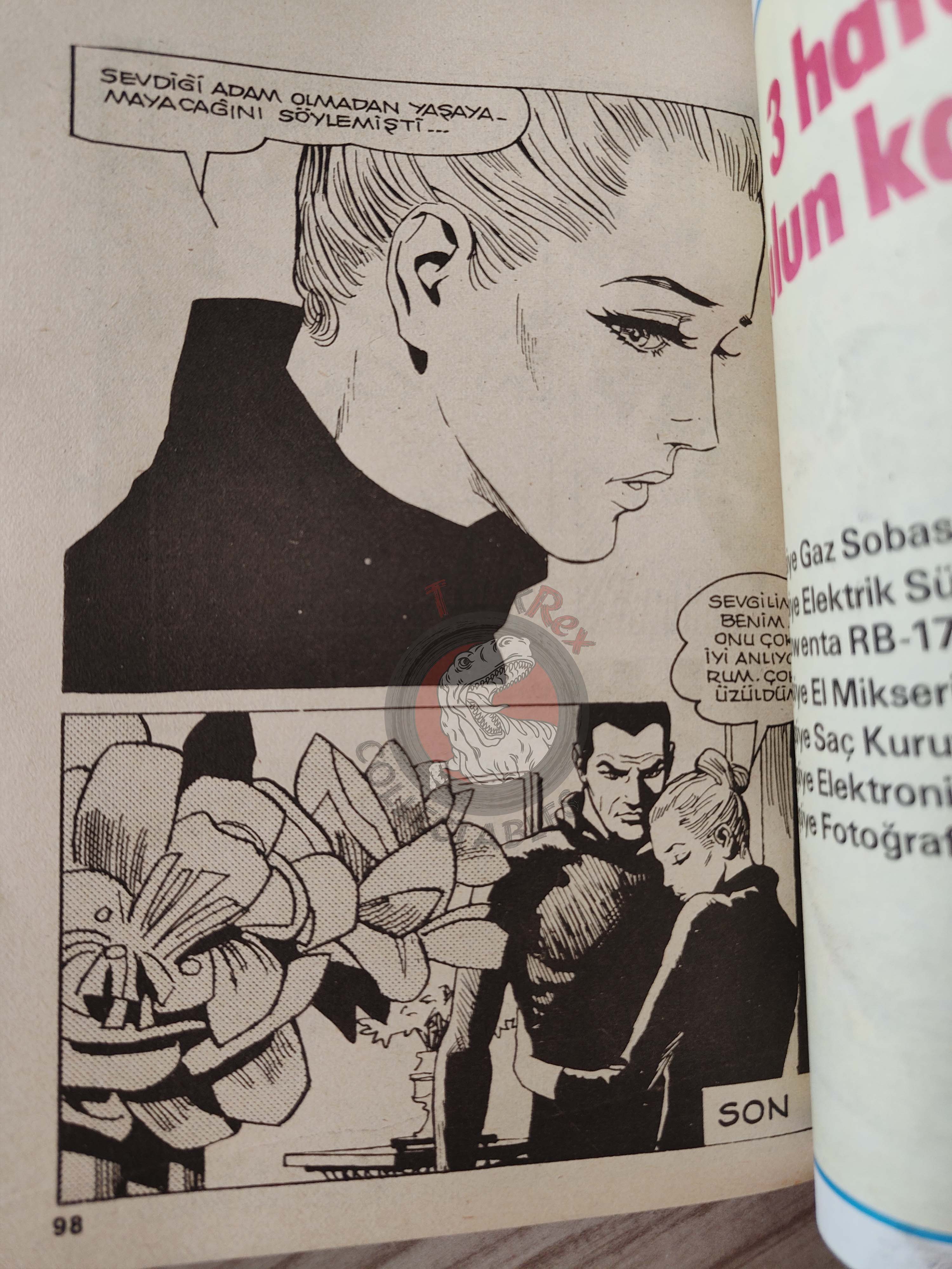 Diabolik #11 1980s Turkish Comic Turkey Angela Giussani