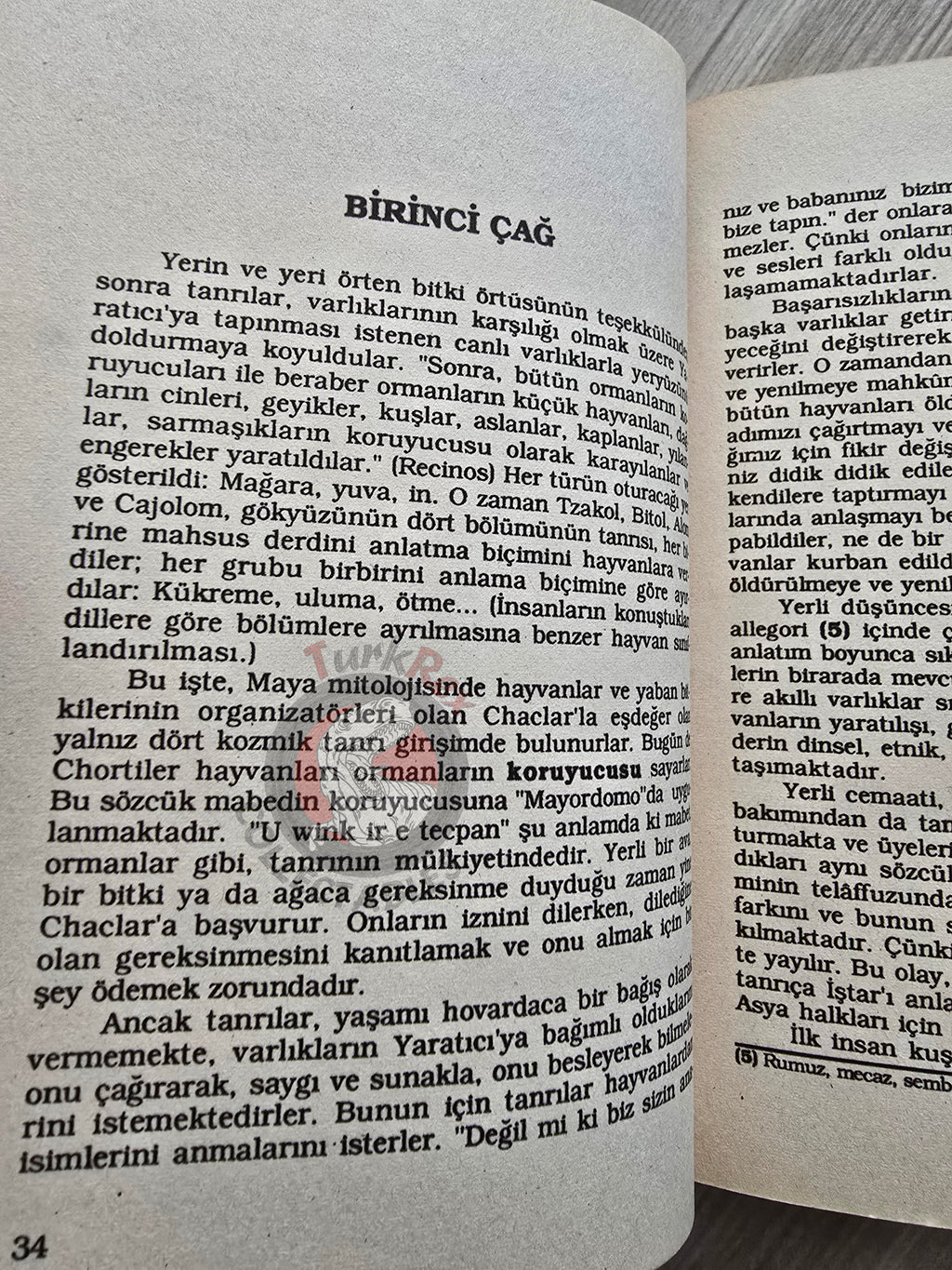 Popol Vuh 1991 Turkish Book Turkey The Sacred Book of the Maya