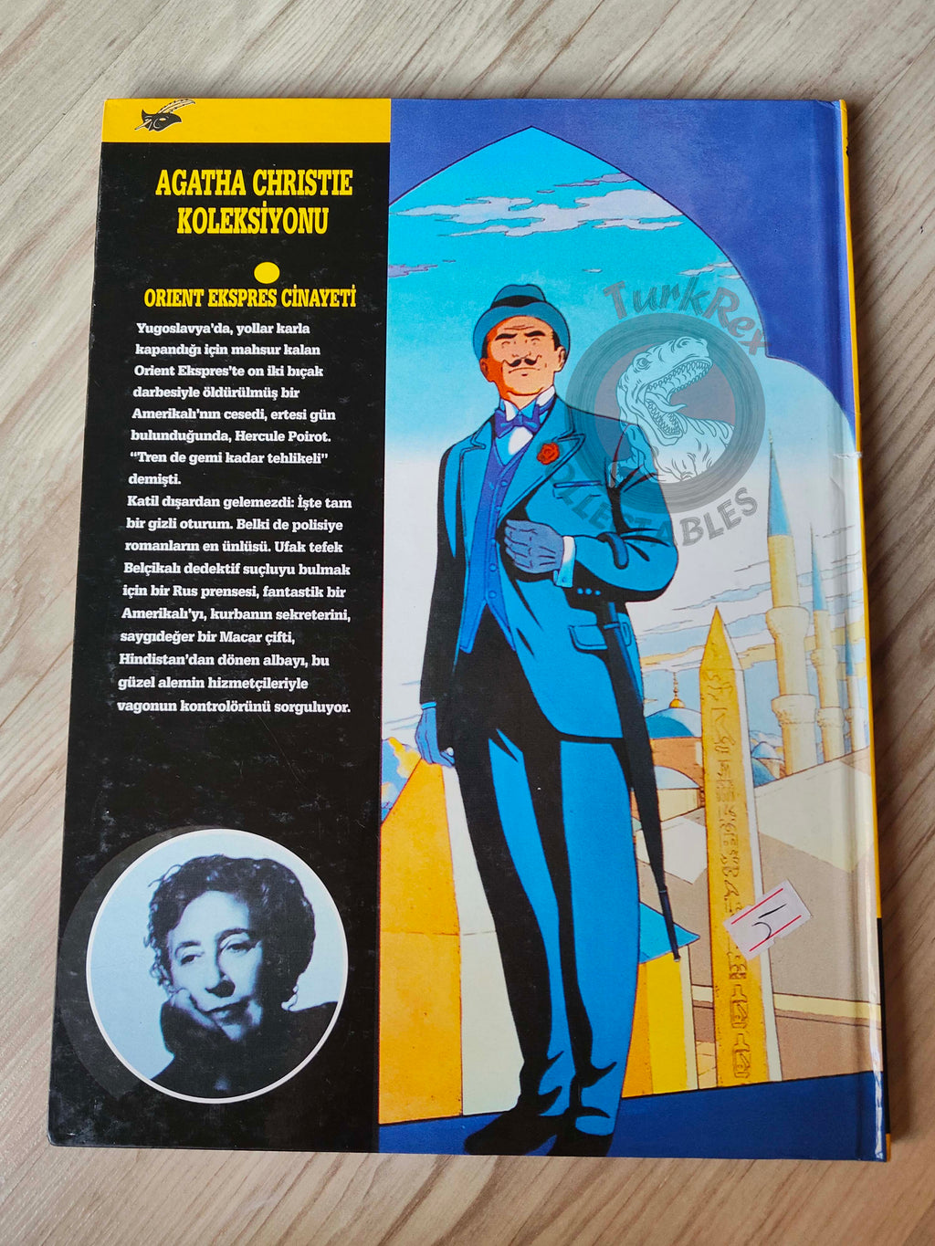 Agatha Christie - Murder on the Orient Express HC 1995 Turkish Comic Turkey François Rivière