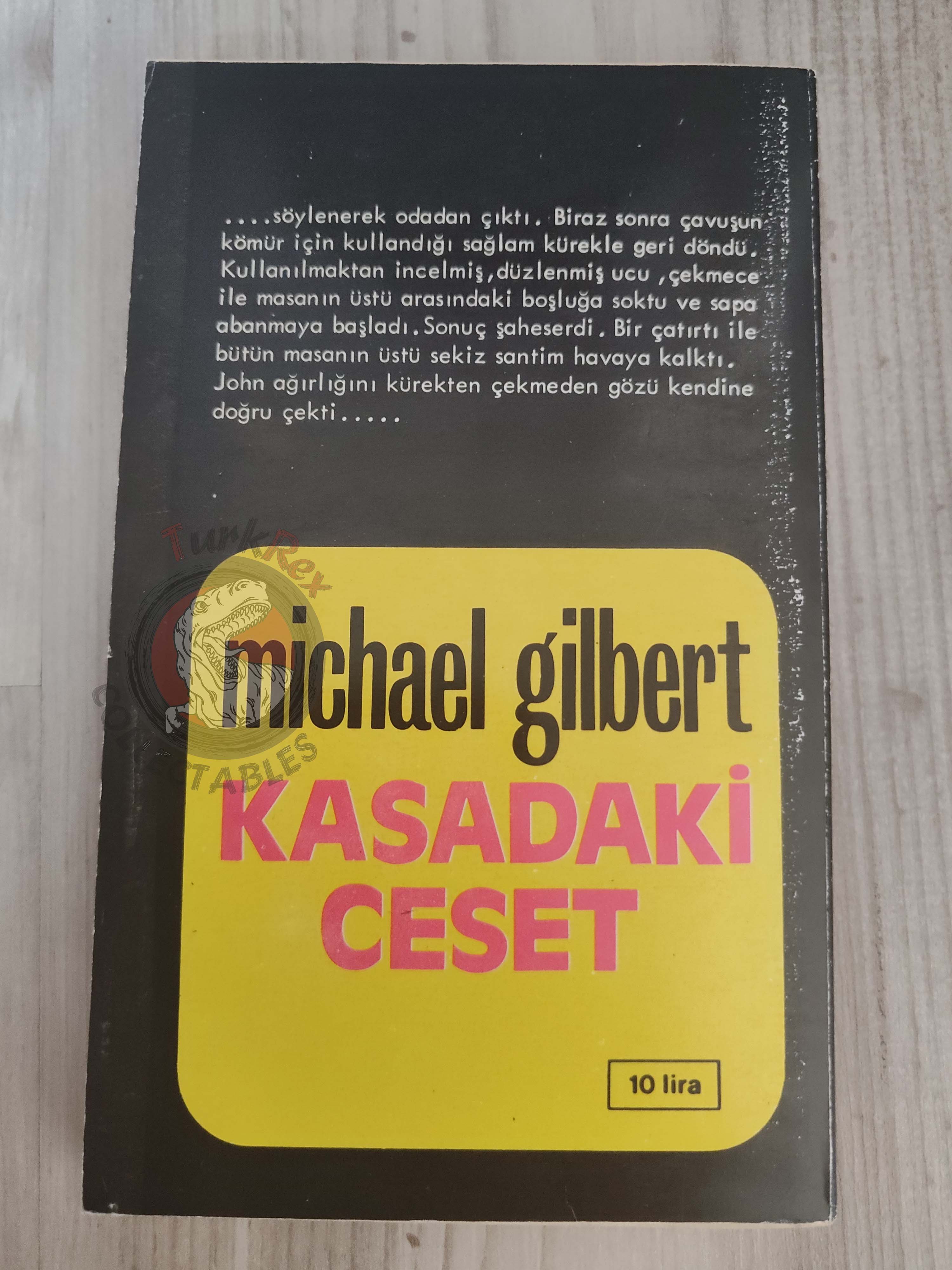 Michael Gilbert – Smallbone Deceased 1973 1st Turkish Book Turkey
