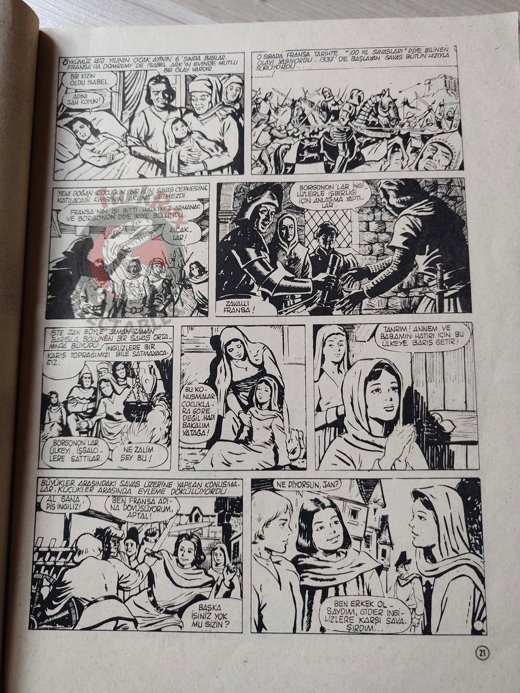 Milliyet Çocuk #53 1979 Turkish Comic Turkey Joyas Literarias Juveniles #109 Aldo Brunetti
