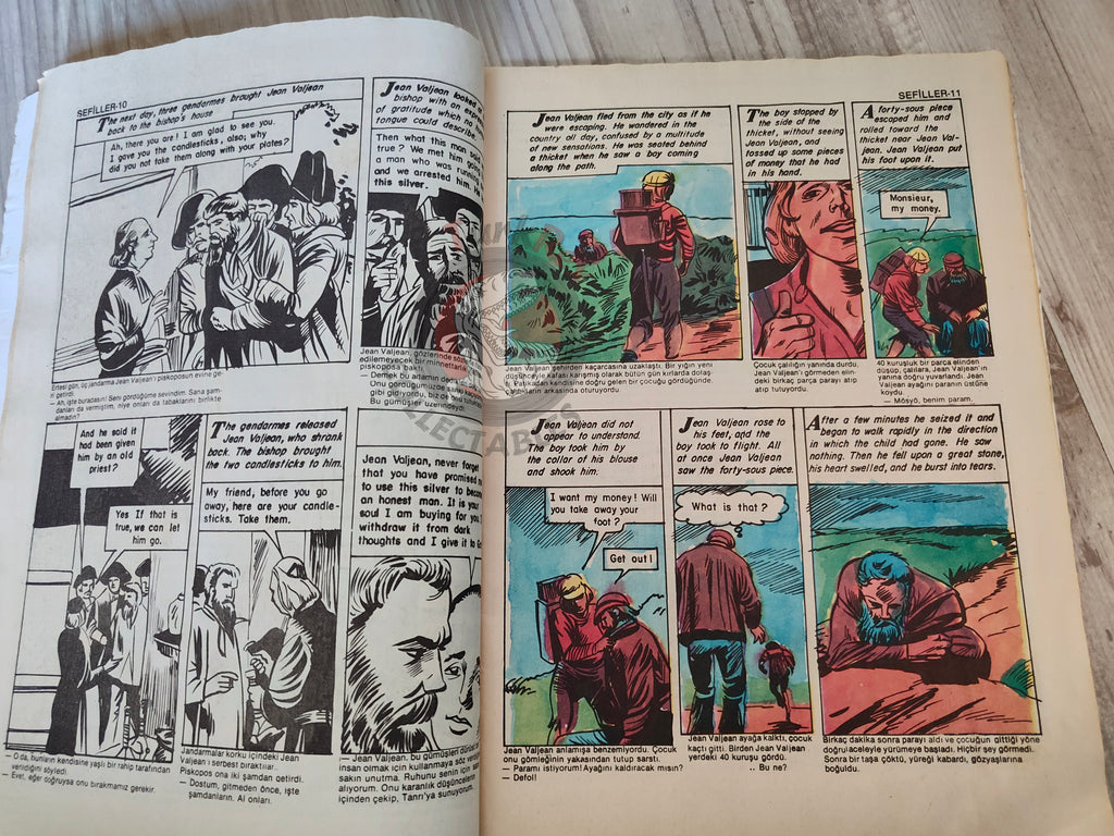 Les Miserables – Victor Hugo Turkish Comic Turkey Classics Illustrated