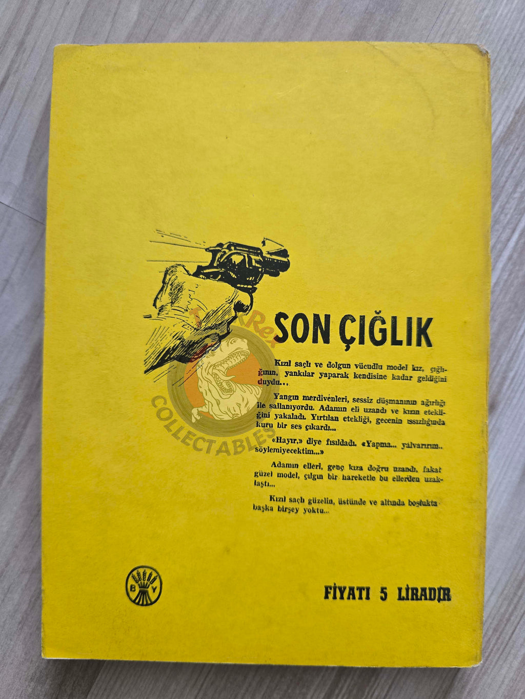 Edward Aarons – The Final Scream Henry Dana 1968 1st Turkish Book Turkey