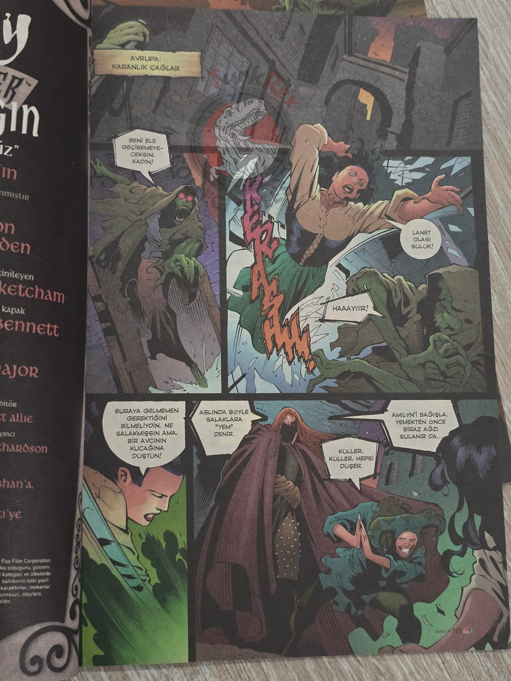 Buffy the Vampire Slayer – The Origin #1 Lot of 3 Turkish Comic Turkey