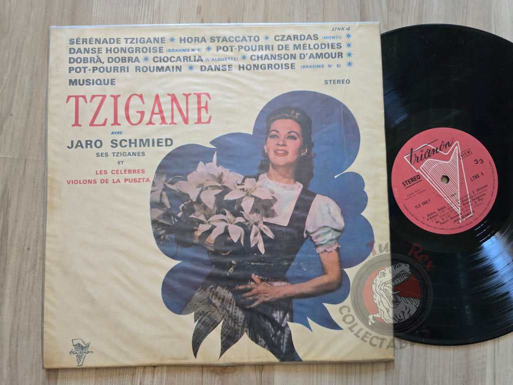 Jaro Schmied – Musique Tzigane Avec Jaro Schmied, Ses Tziganes Et Les Célèbres Violons De La Puszta Turkish Pressing Vinyl Turkey Edition
