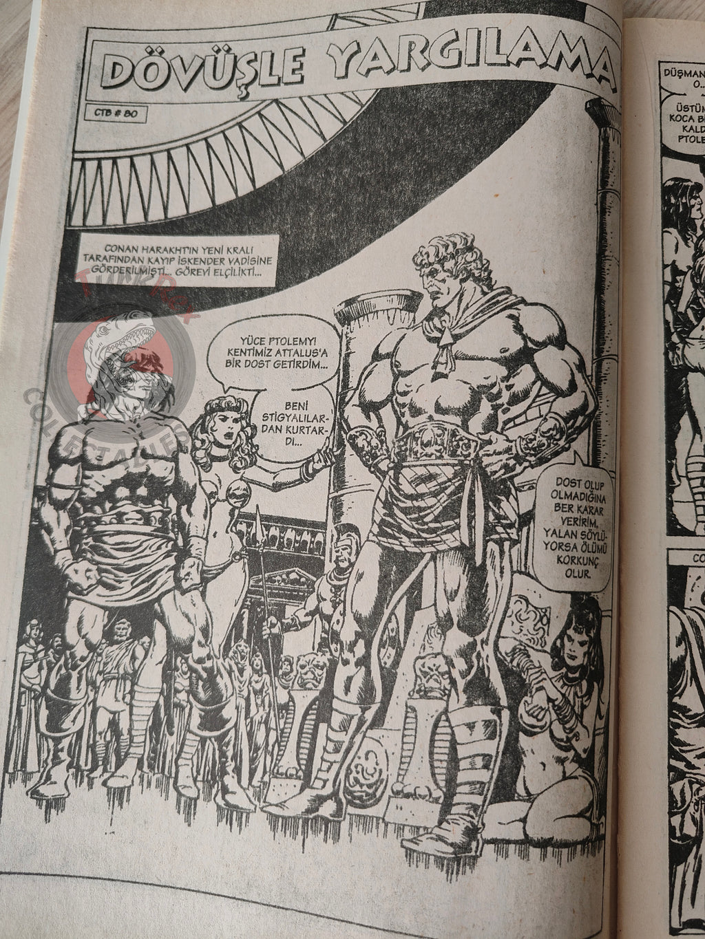 Conan The Barbarian #7 2001 Turkish Comic Turkey #80 #81 #82