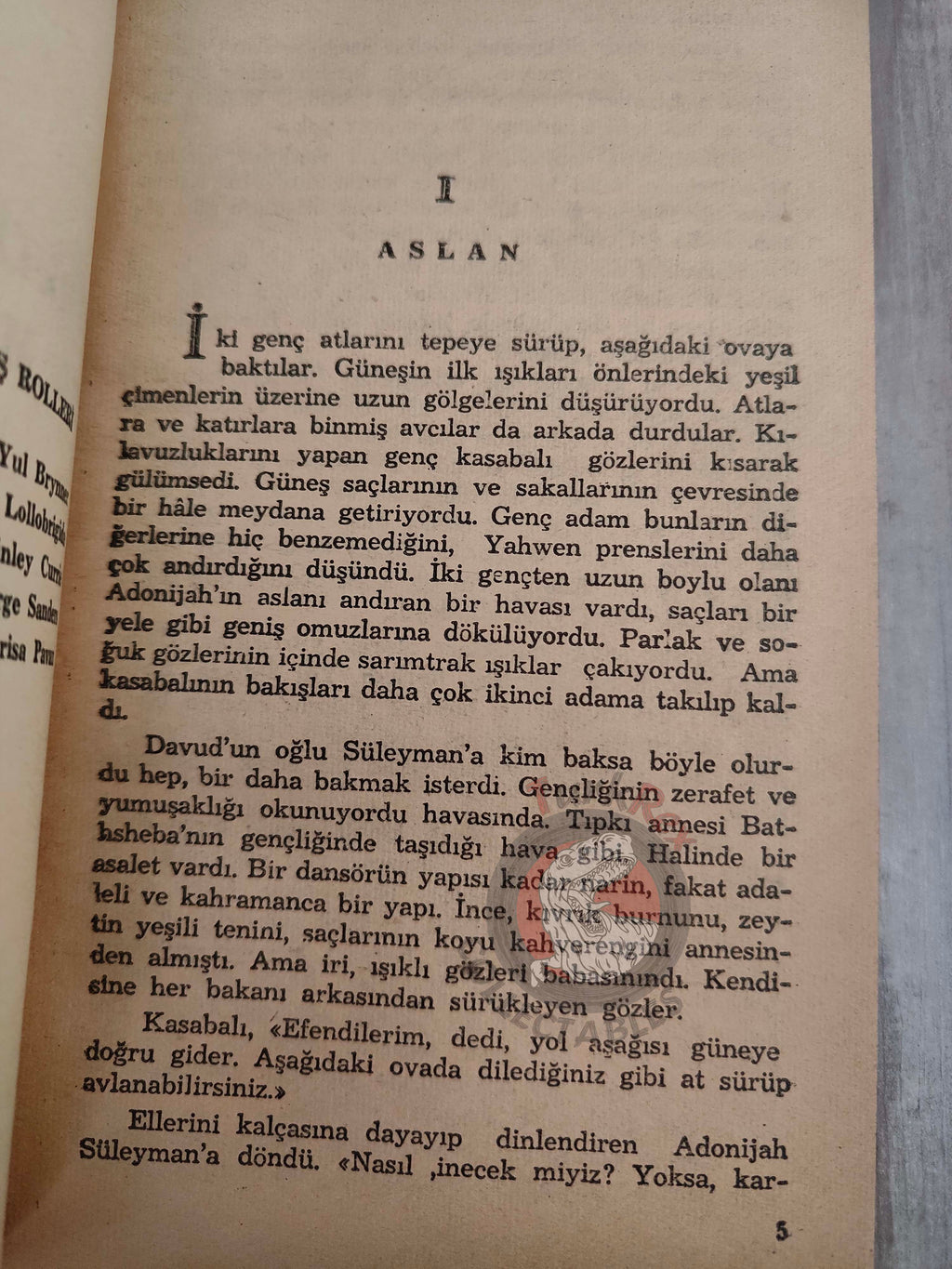 Jay Williams – Solomon and Sheba 1961 1st Turkish Book Turkey
