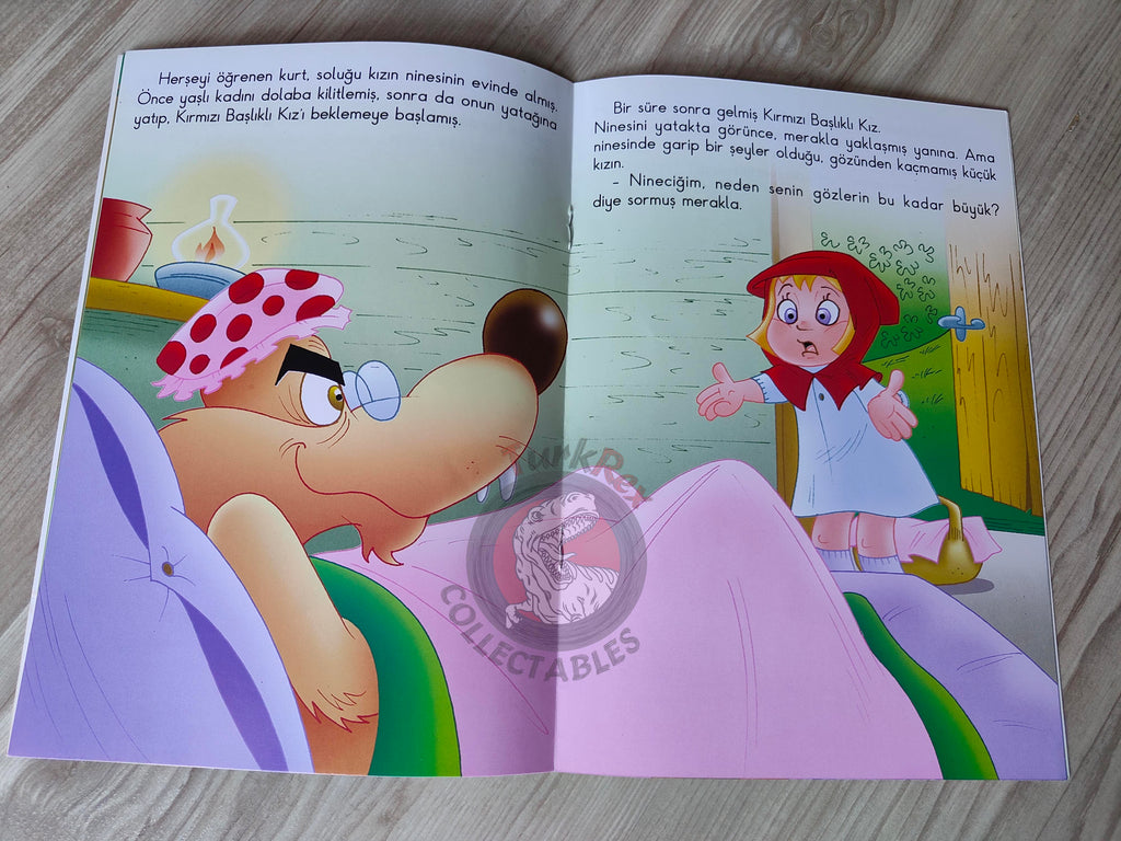 Little Red Riding Hood  – Grimm Brothers 2011 Turkish Book Turkey Illustrated 2