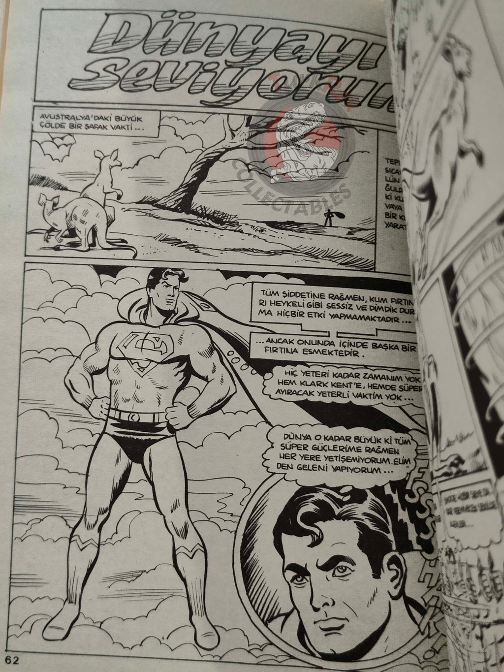 Superman Vol #25 1991 Turkish Comic Turkey #409 #411 Batman Adventures of #471