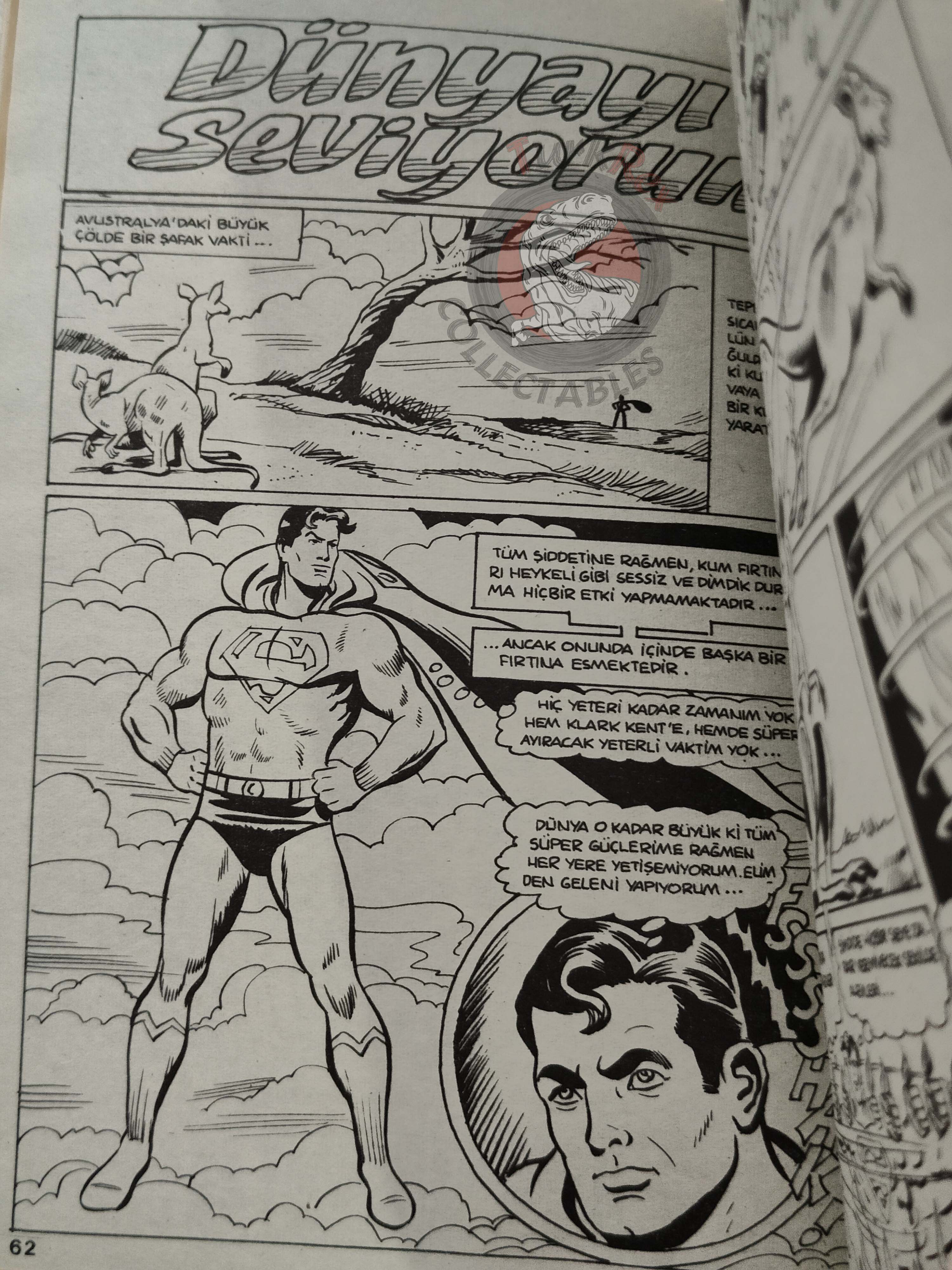 Superman Vol #25 1991 Turkish Comic Turkey #409 #411 Batman Adventures of #471