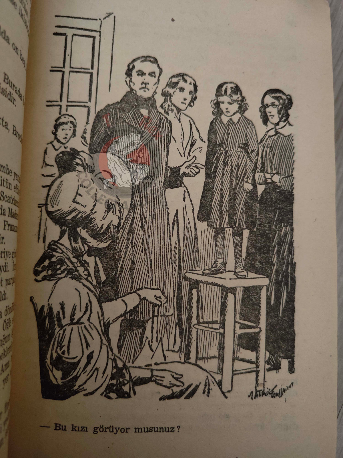 Charlotte Brontë – Jane Eyre 1957 Turkish Book Turkey Illustrated Maurice Toussaint