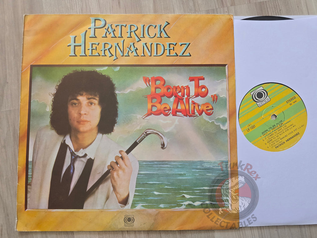 Patrick Hernandez – Born To Be Alive Turkish Pressing Vinyl Turkey Edition