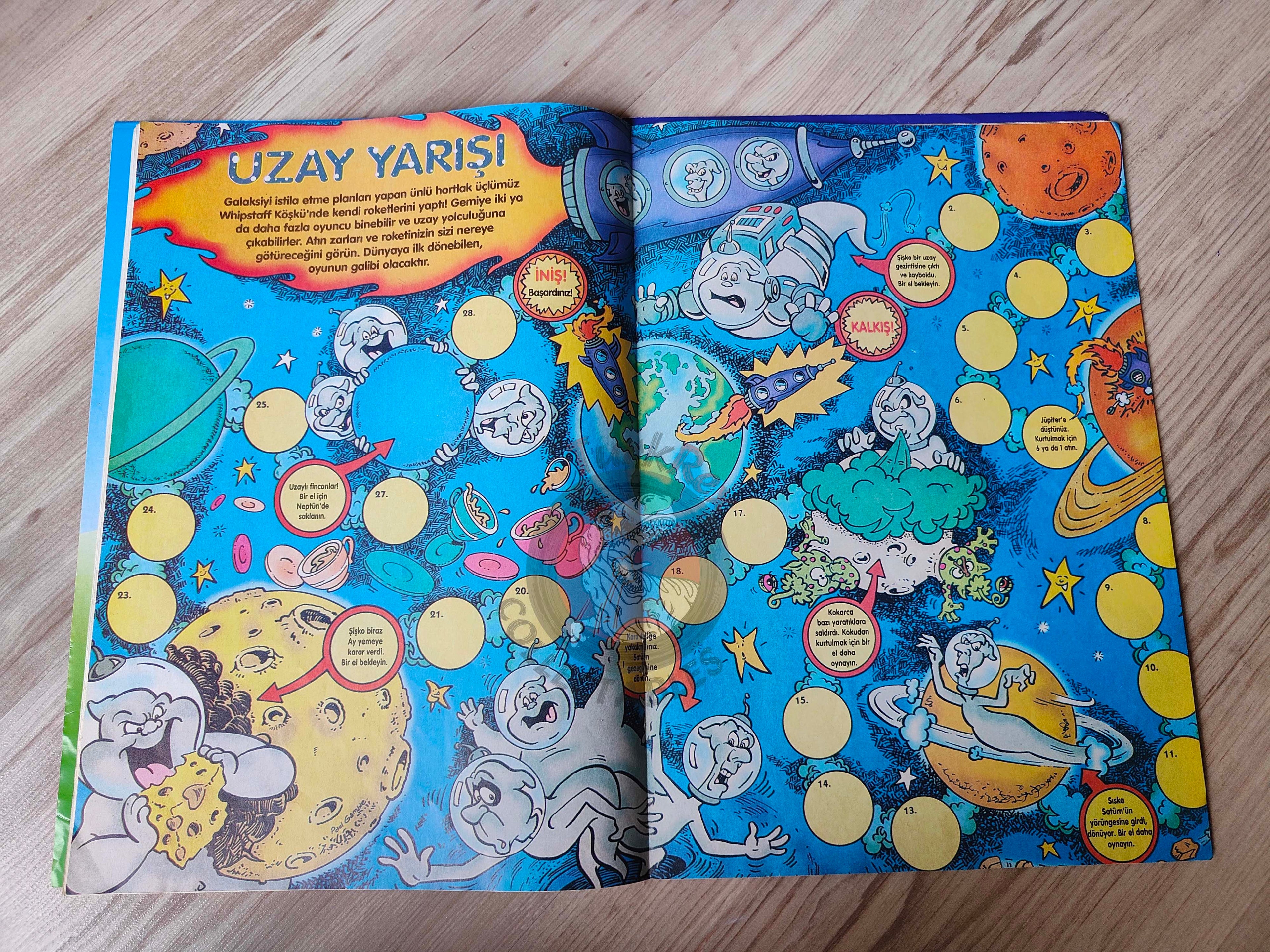 Casper the Friendly Ghost Magazine – Issue #13 1996 Turkish Comic Turkey