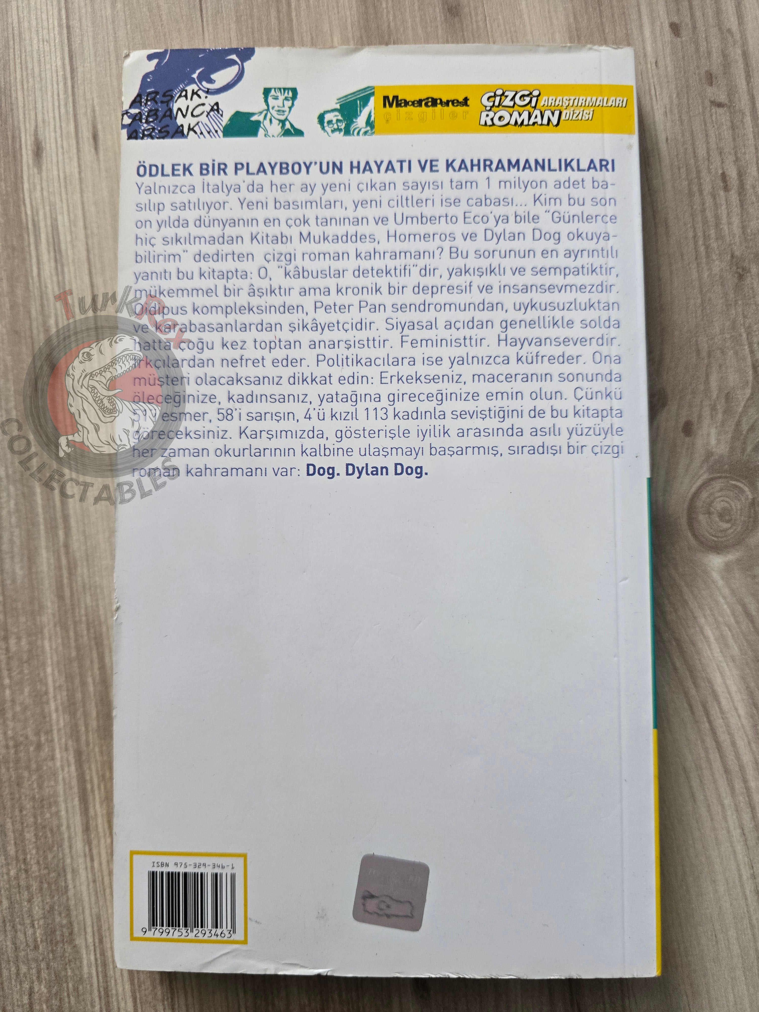 Mi chiamo Dog, Dylan Dog - Claudio Paglieri 1st Edition Turkish Book Turkey