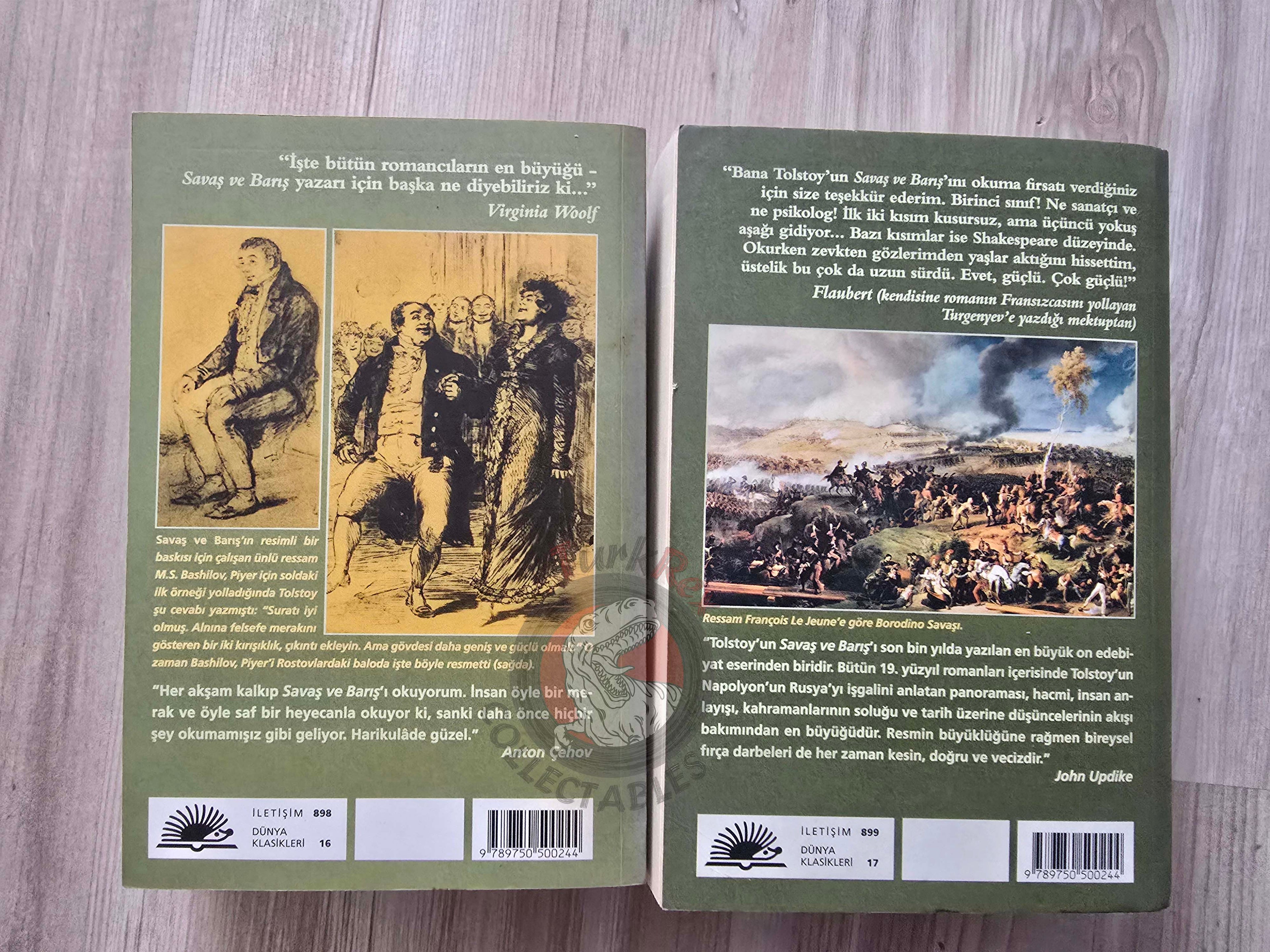 Leo Tolstoy –  War and Peace 2007 Turkish Book Turkey