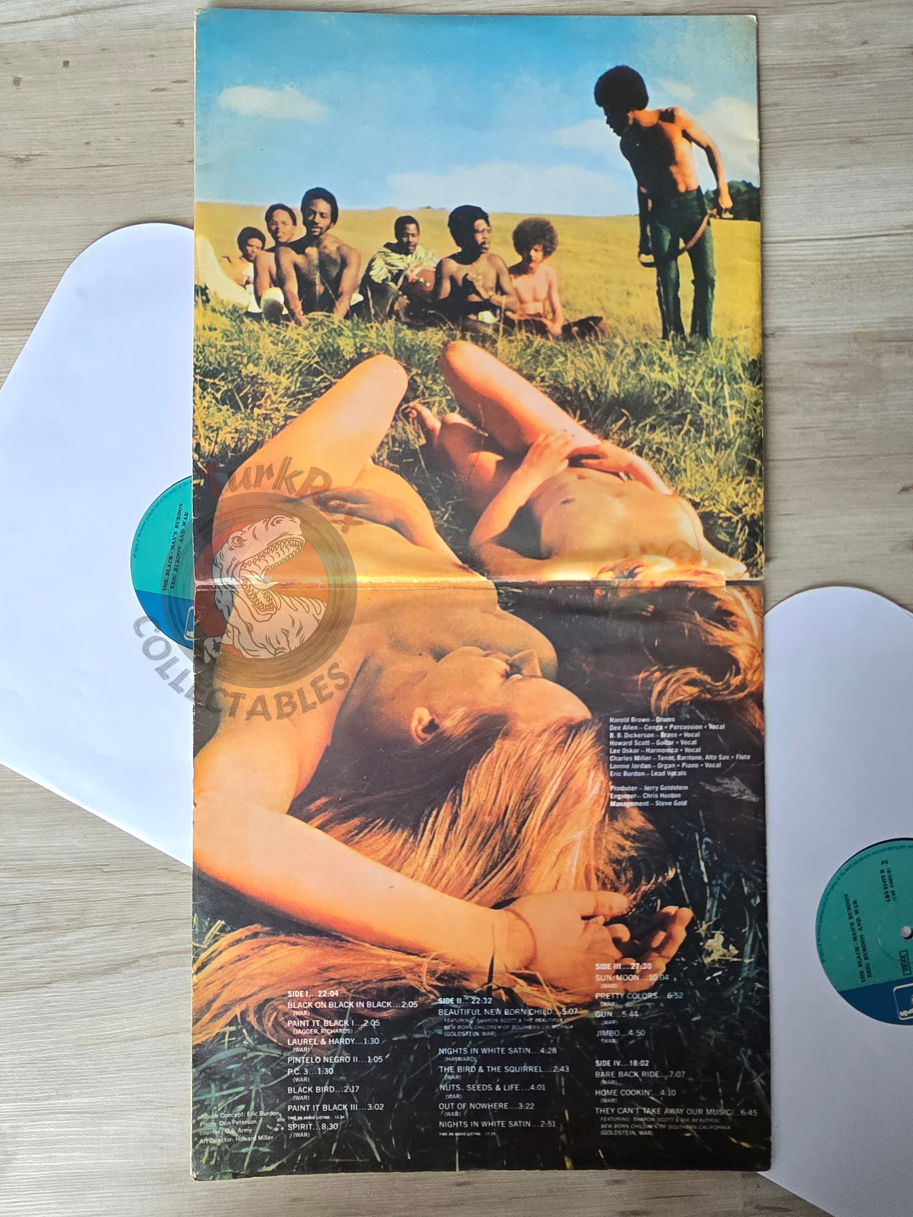 Eric Burdon And War – The Black-Man's Burdon Turkish Pressing Vinyl Turkey Edition
