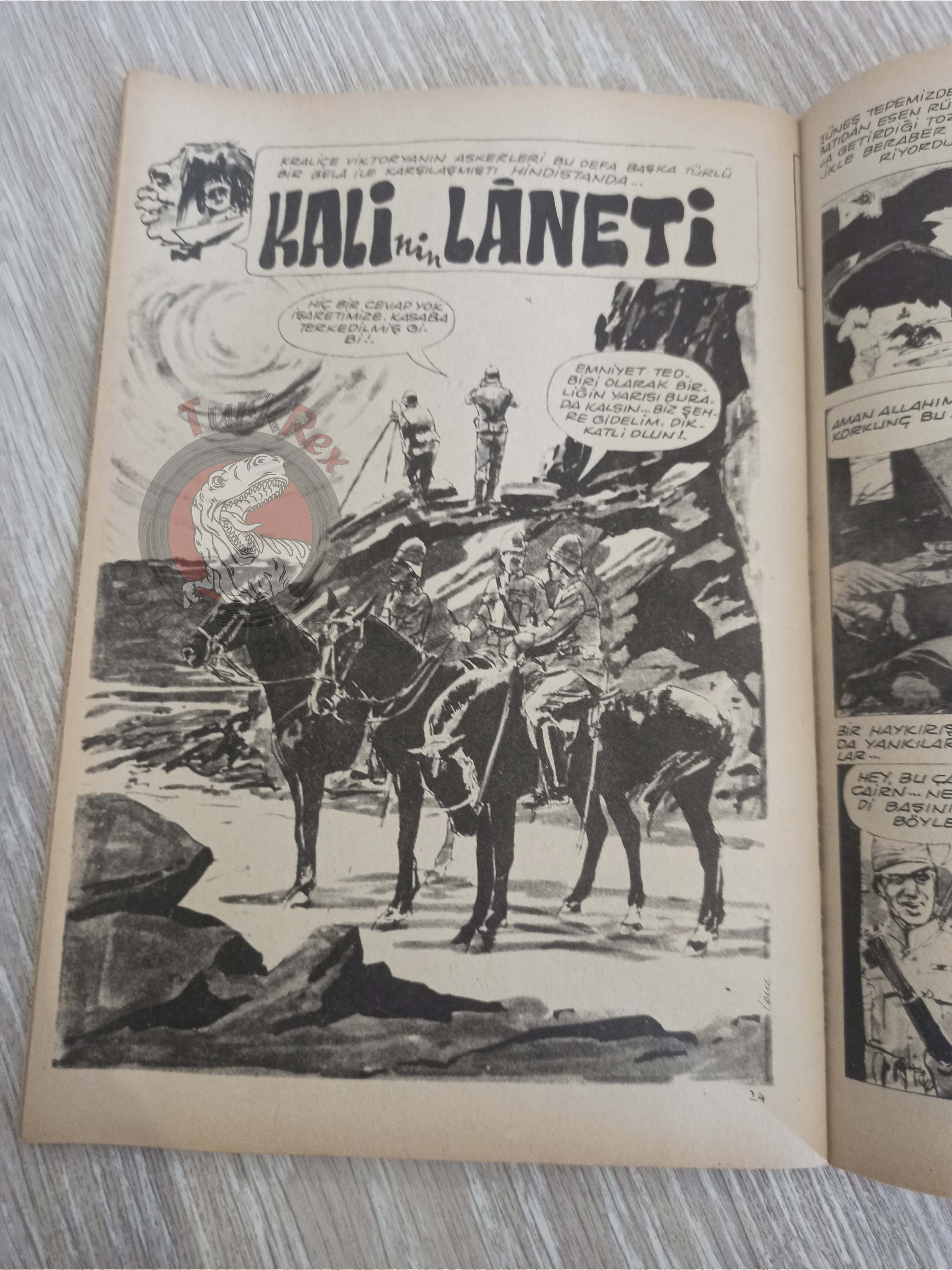 Vampirella #15 1977 Turkish Comic Turkey Warren Publishing cover Vampiress Carmilla #50 Morbius