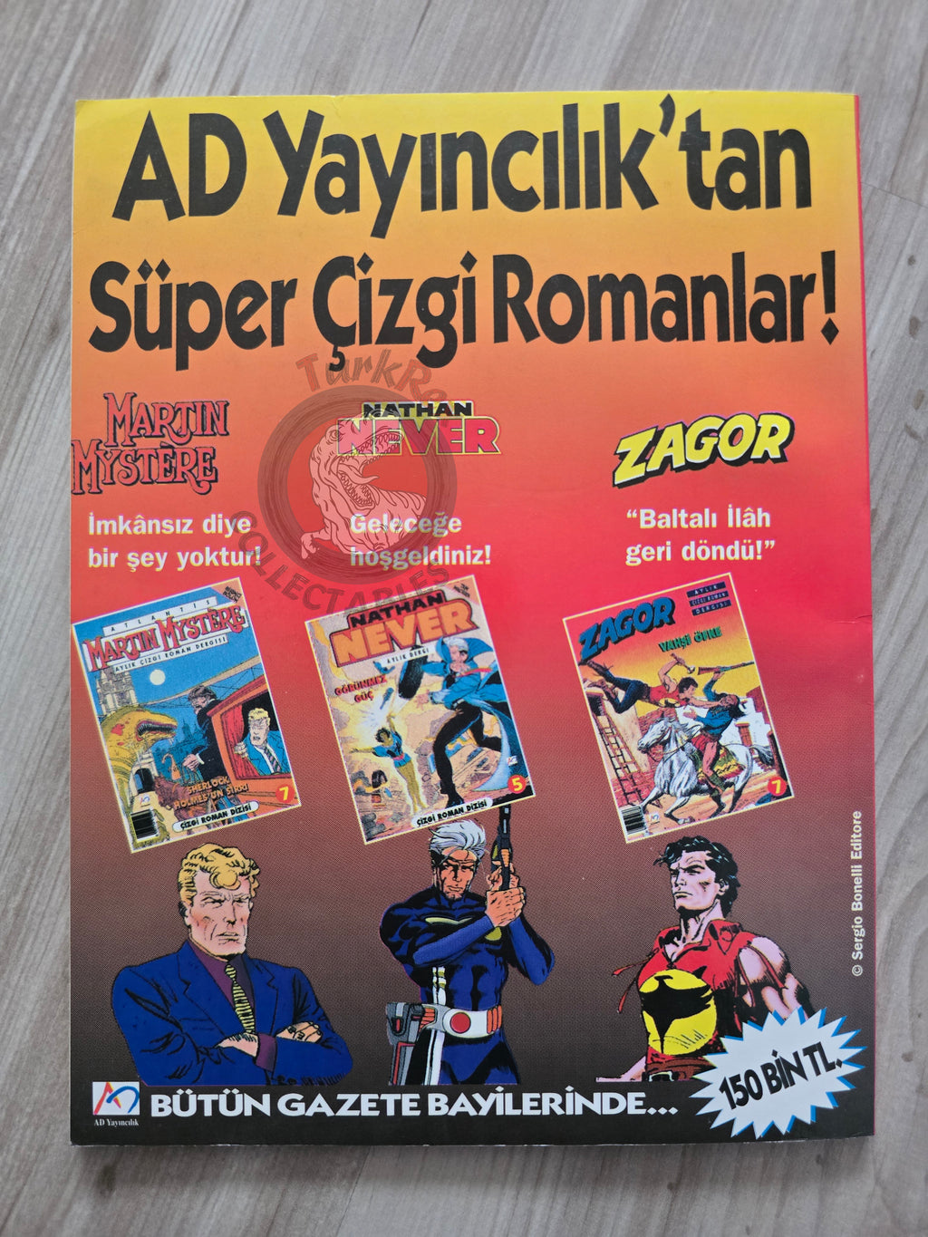 Dylan Dog #7 1997 Turkish Comic Turkey #9 Alfa e Omega