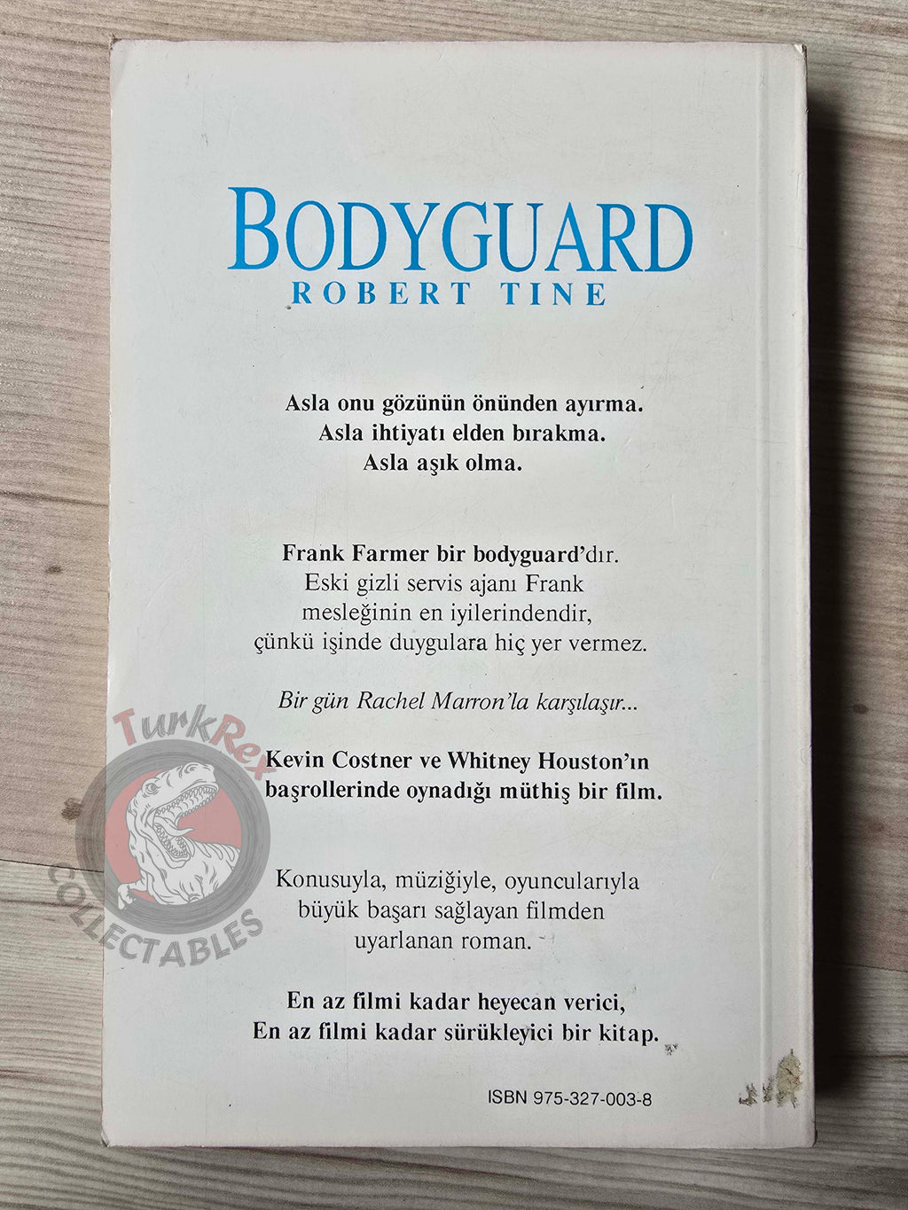 Robert Tine – Bodyguard 1994 1st Turkish Book Turkey