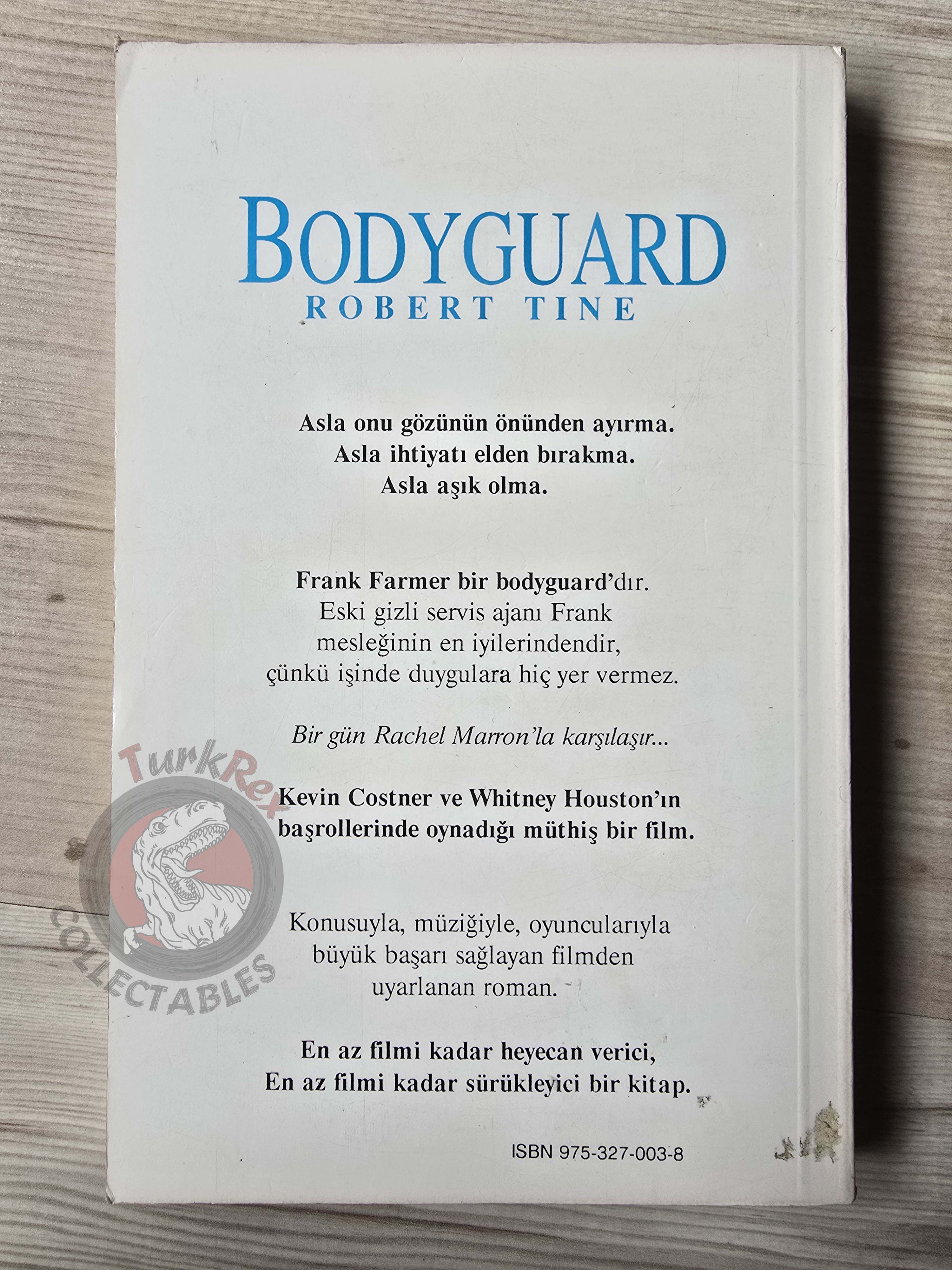Robert Tine – Bodyguard 1994 1st Turkish Book Turkey