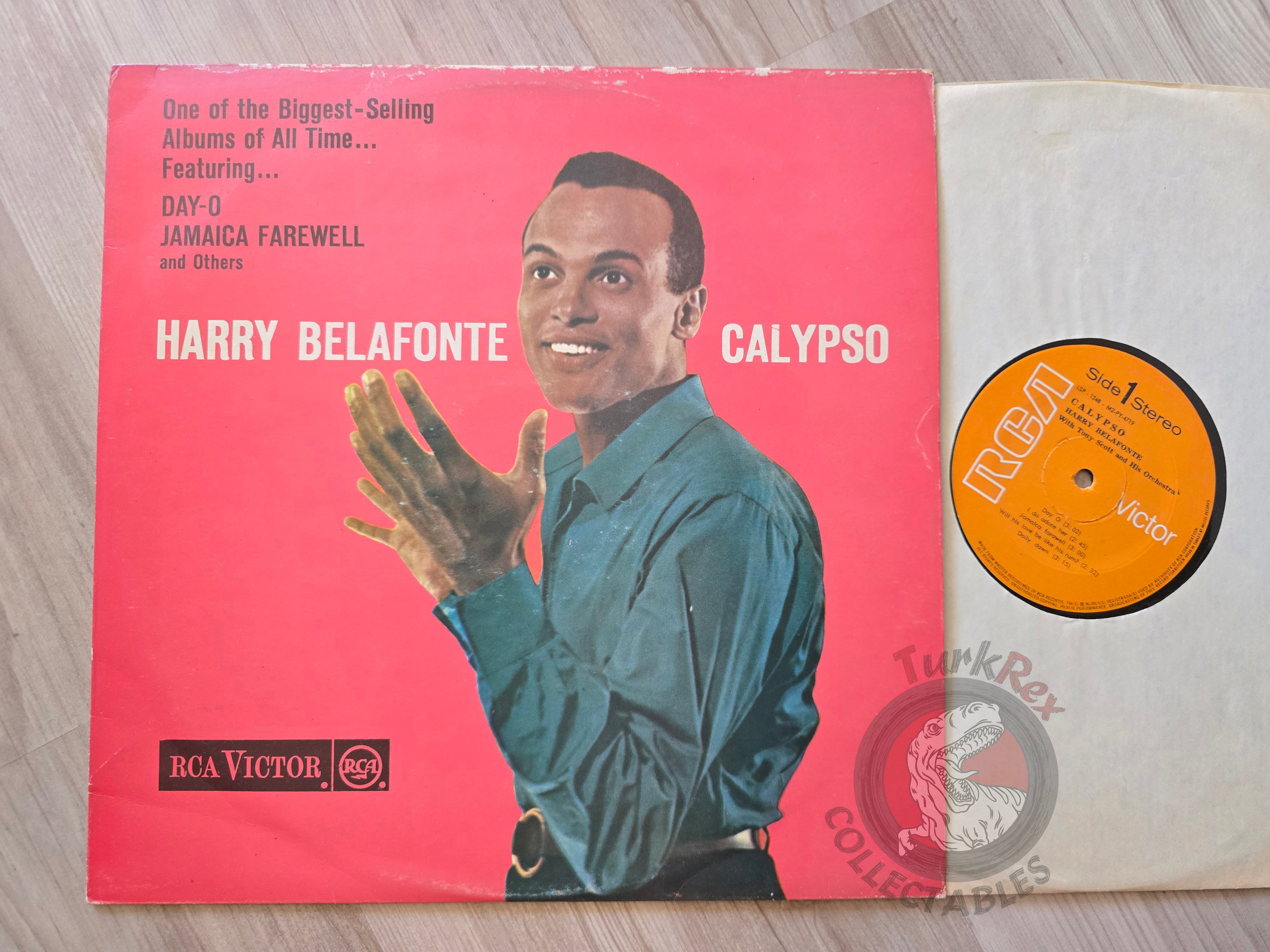 Harry Belafonte – Calypso Turkish Pressing Vinyl Turkey Edition