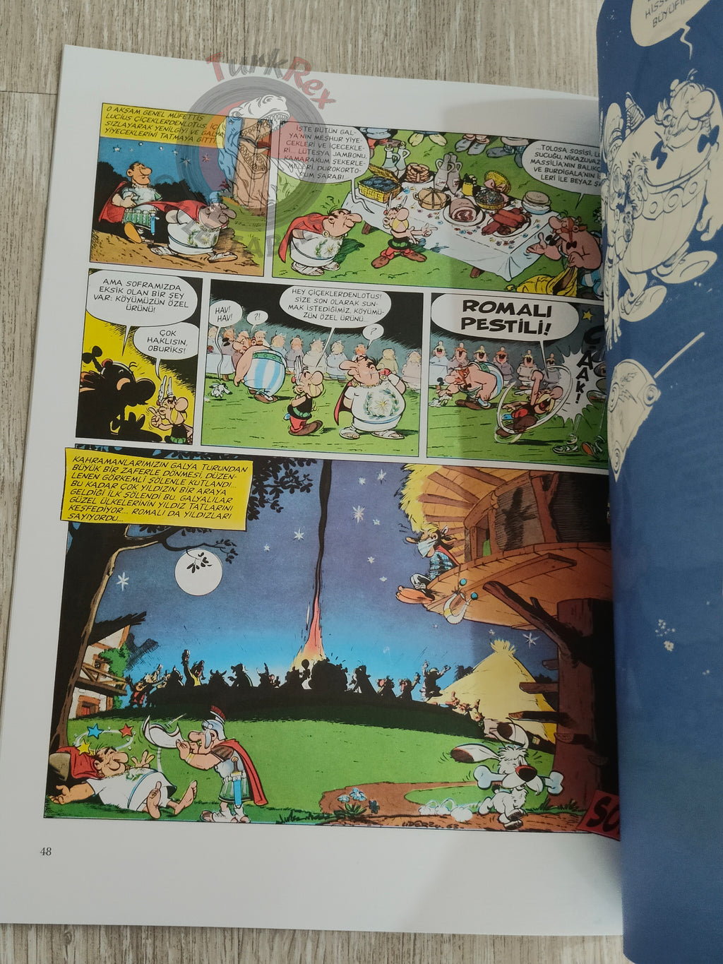 Asterix – Asterix and the Banquet 2006 1st Edition Turkish Edition Comic Turkey