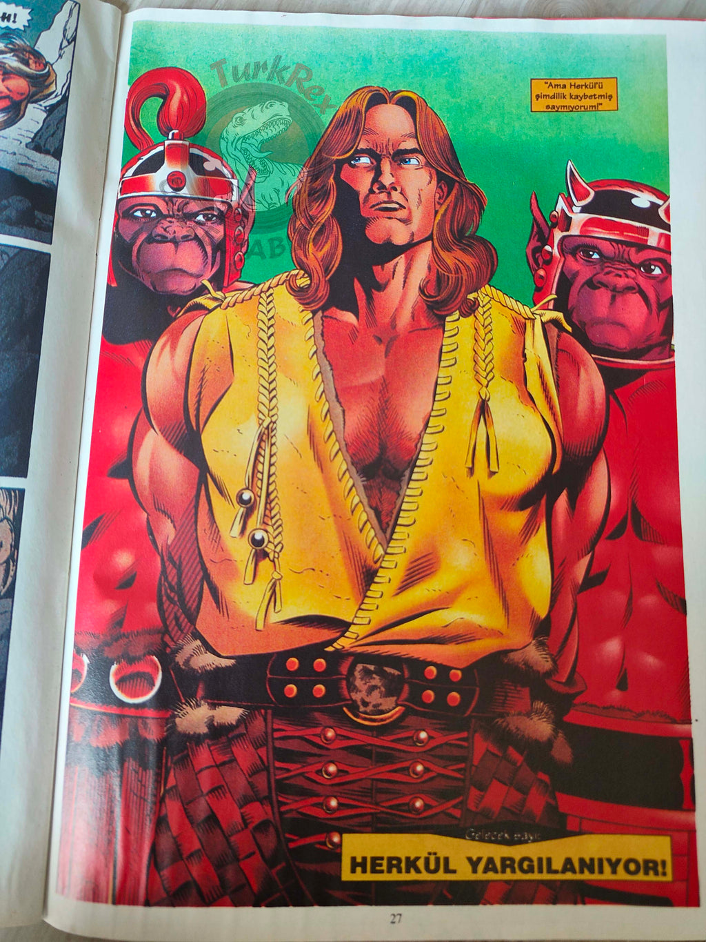Hercules: The Legendary Journeys #1 Turkish Comic Turkey Topps 1997