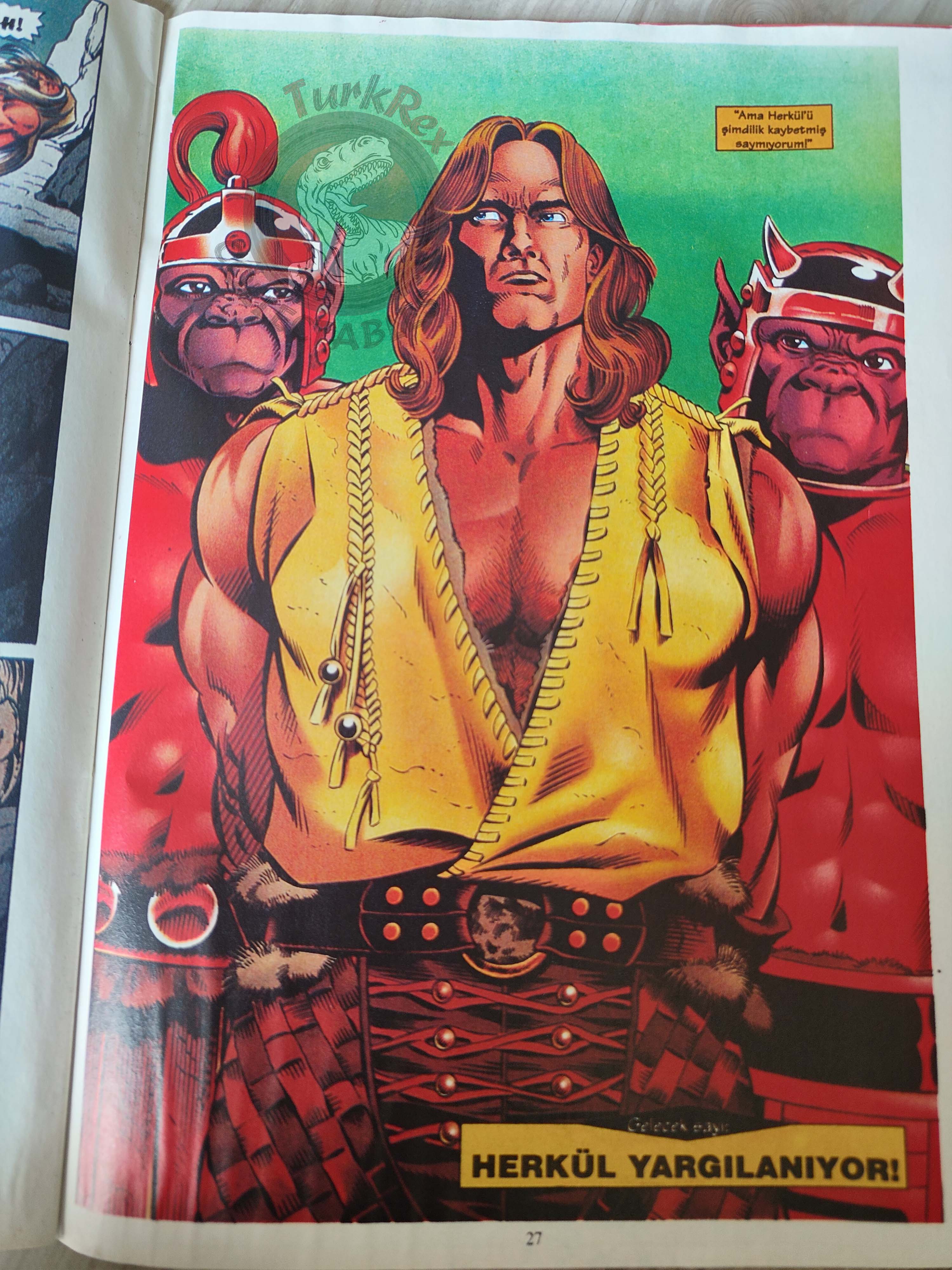 Hercules: The Legendary Journeys #1 Turkish Comic Turkey Topps 1997