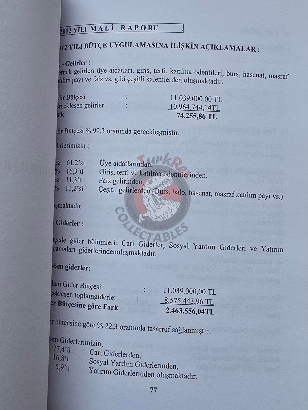 Turkish Freemasonry General Assembly Report 2013 Booklet Masonic Masons of Turkey
