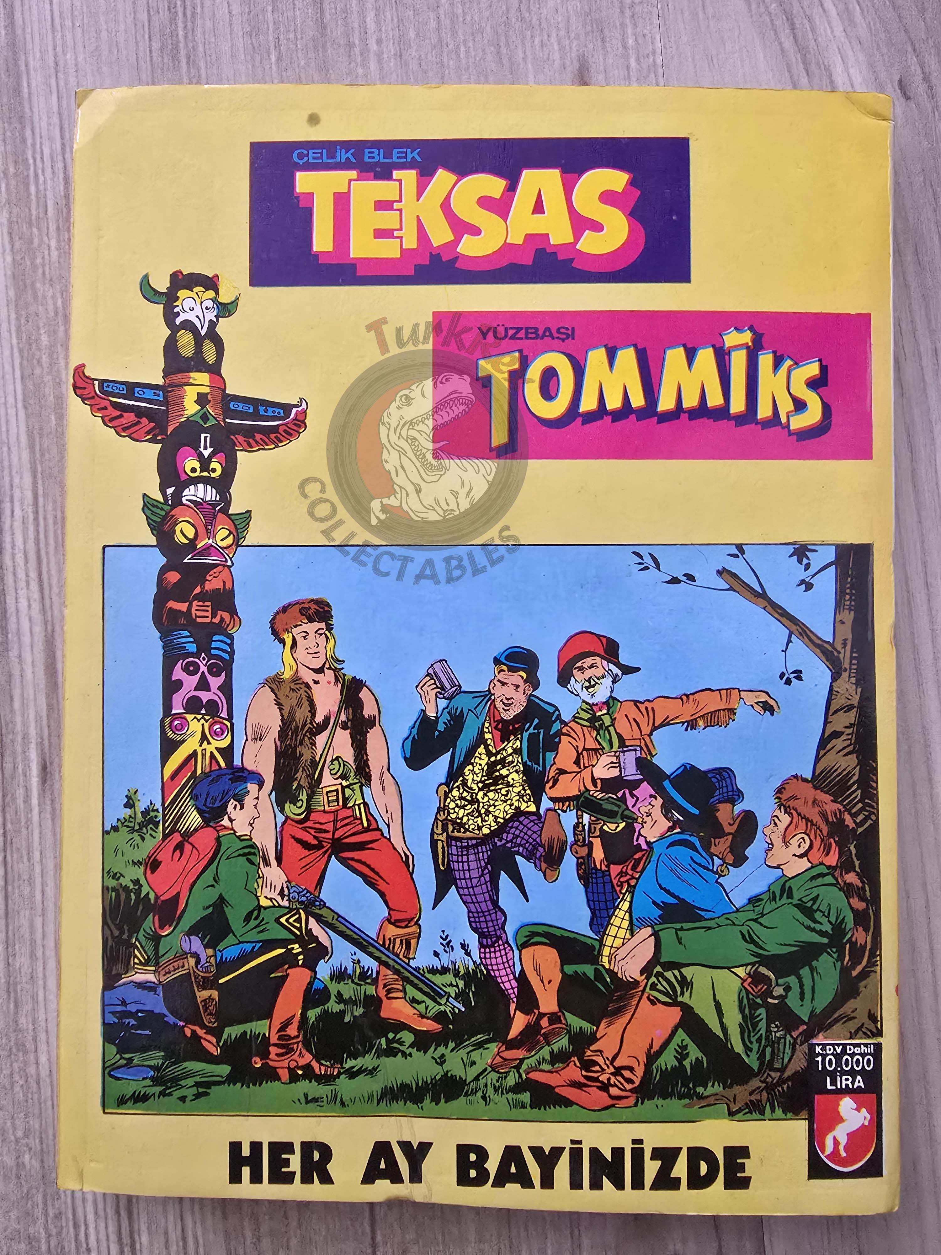 Martin Mystère #19 Ritorno a Lilliput 80s Turkish Comic Turkey #40 #54 #55