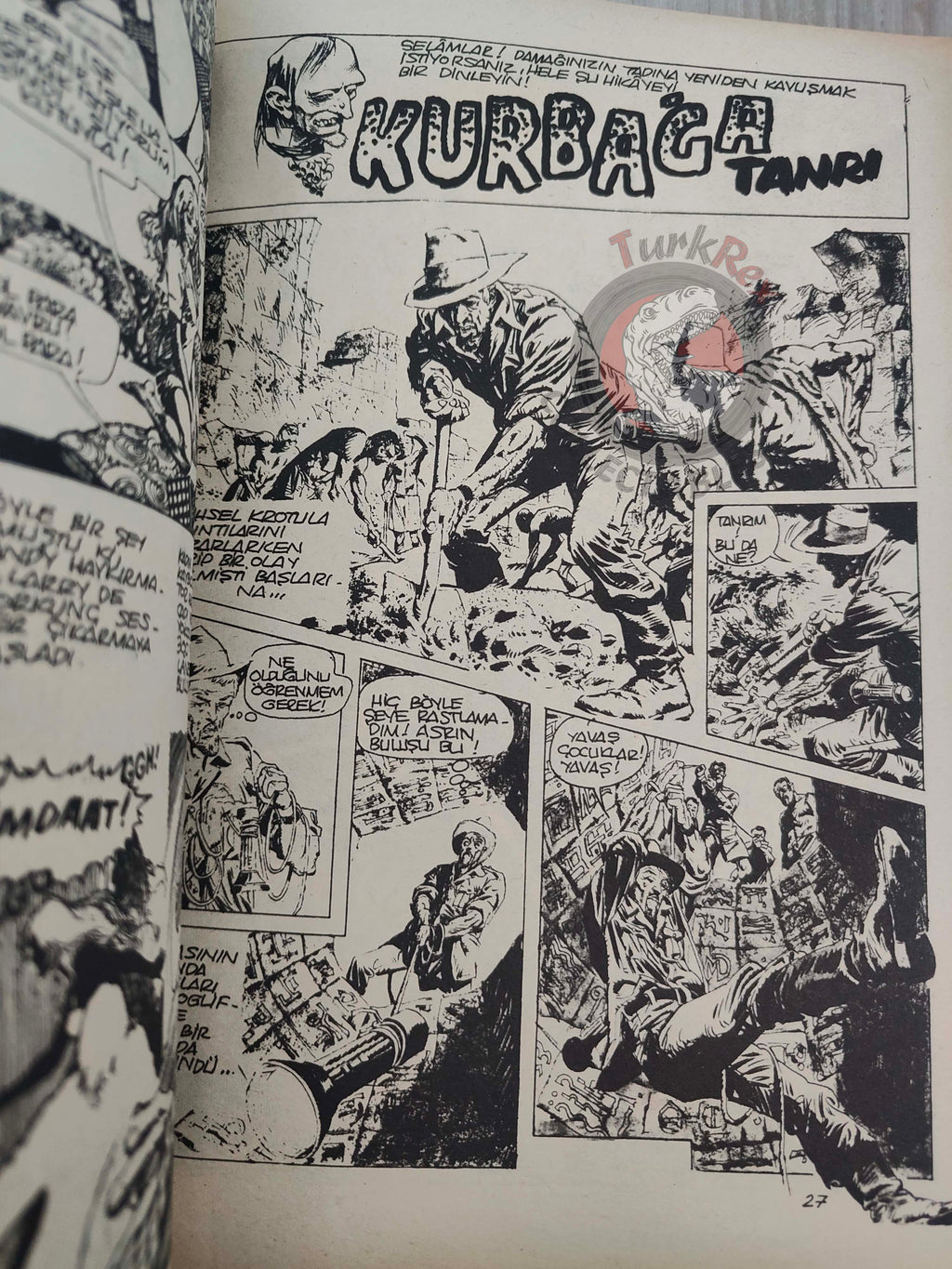 Korku August 1975 Turkish Comic Turkey Vampirella #29 Warren Creepy Eerie