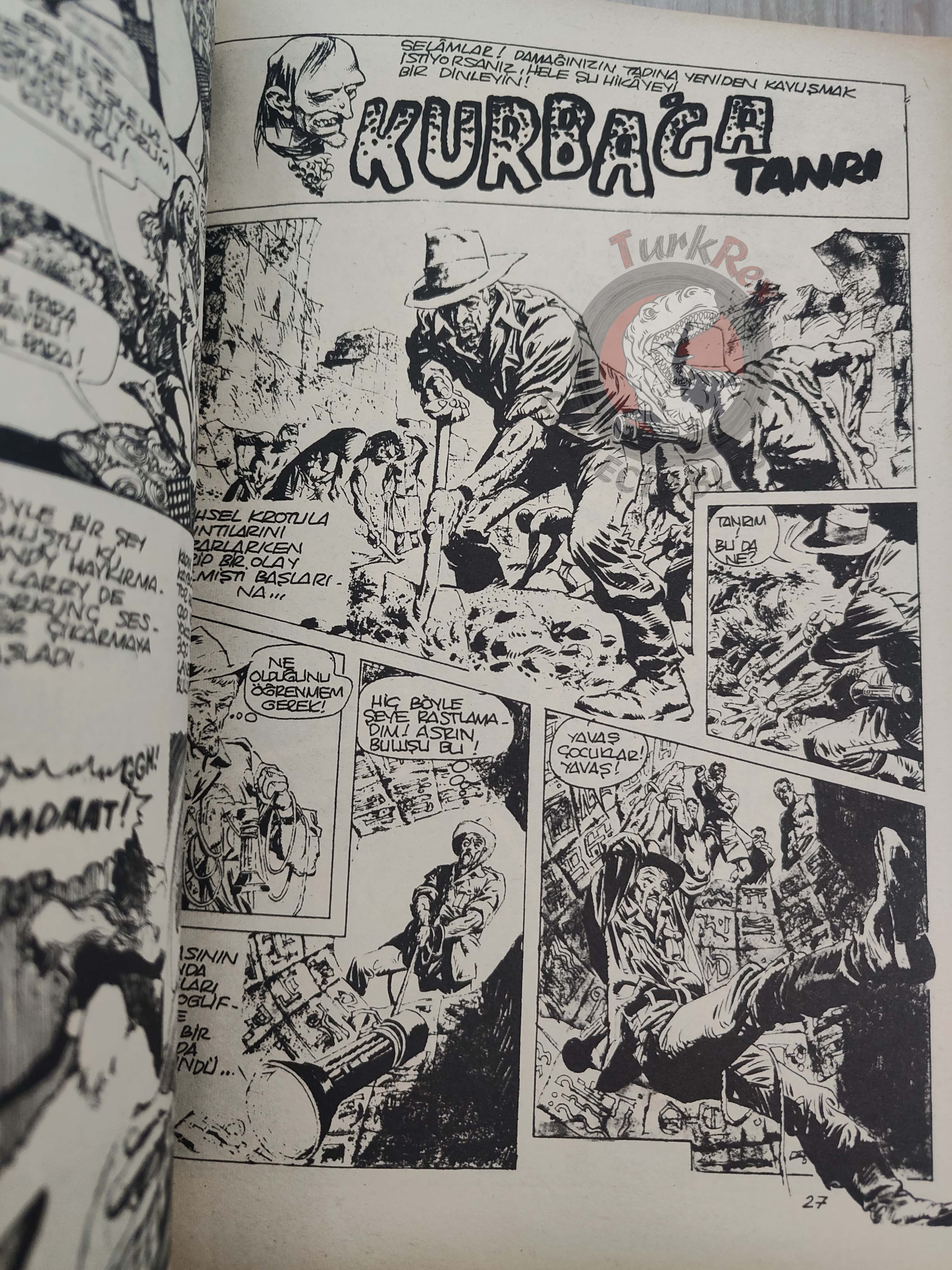 Korku August 1975 Turkish Comic Turkey Vampirella #29 Warren Creepy Eerie