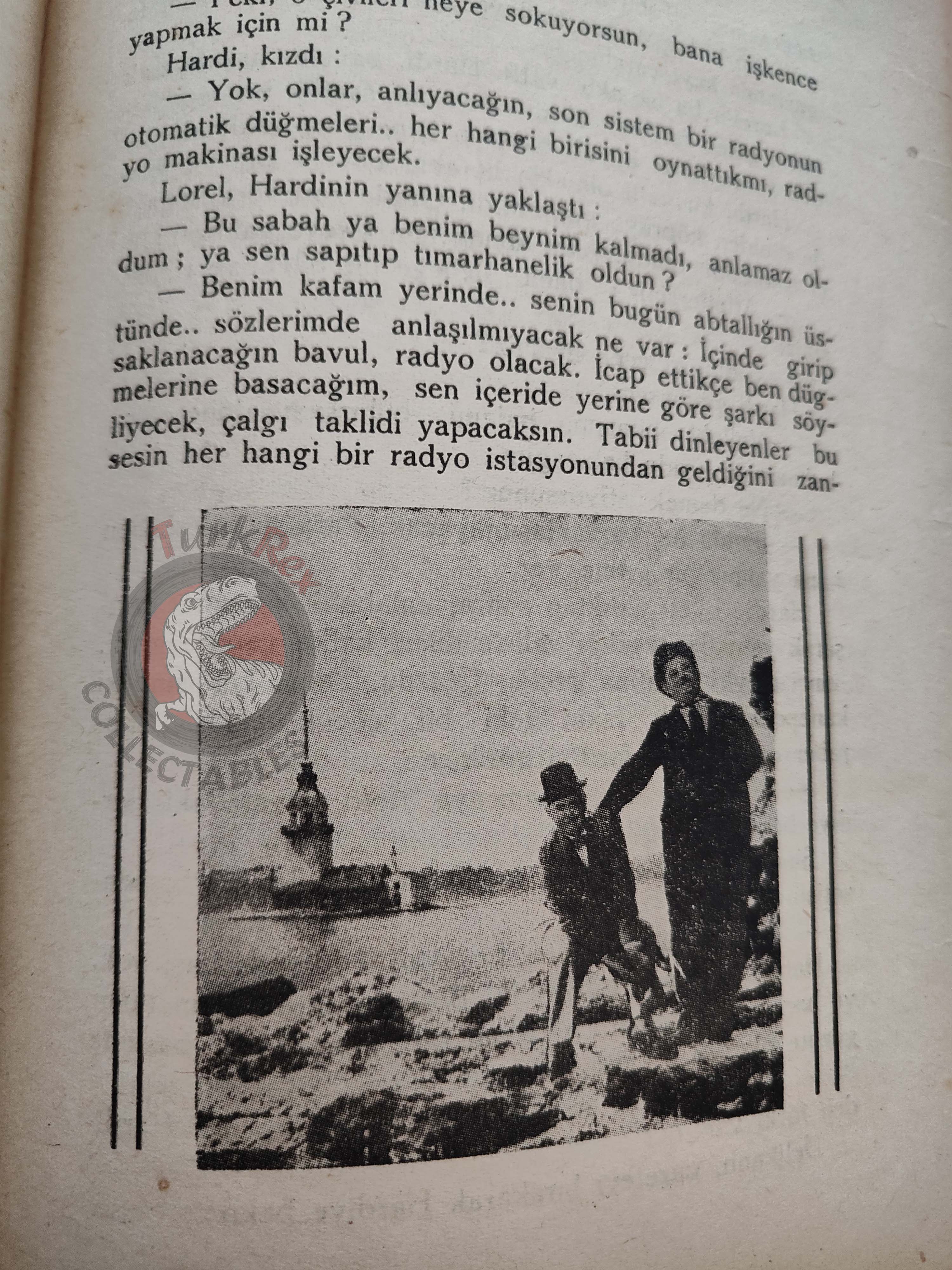 Laurel & Hardy in Istanbul 1939 1st Turkish Book Turkey