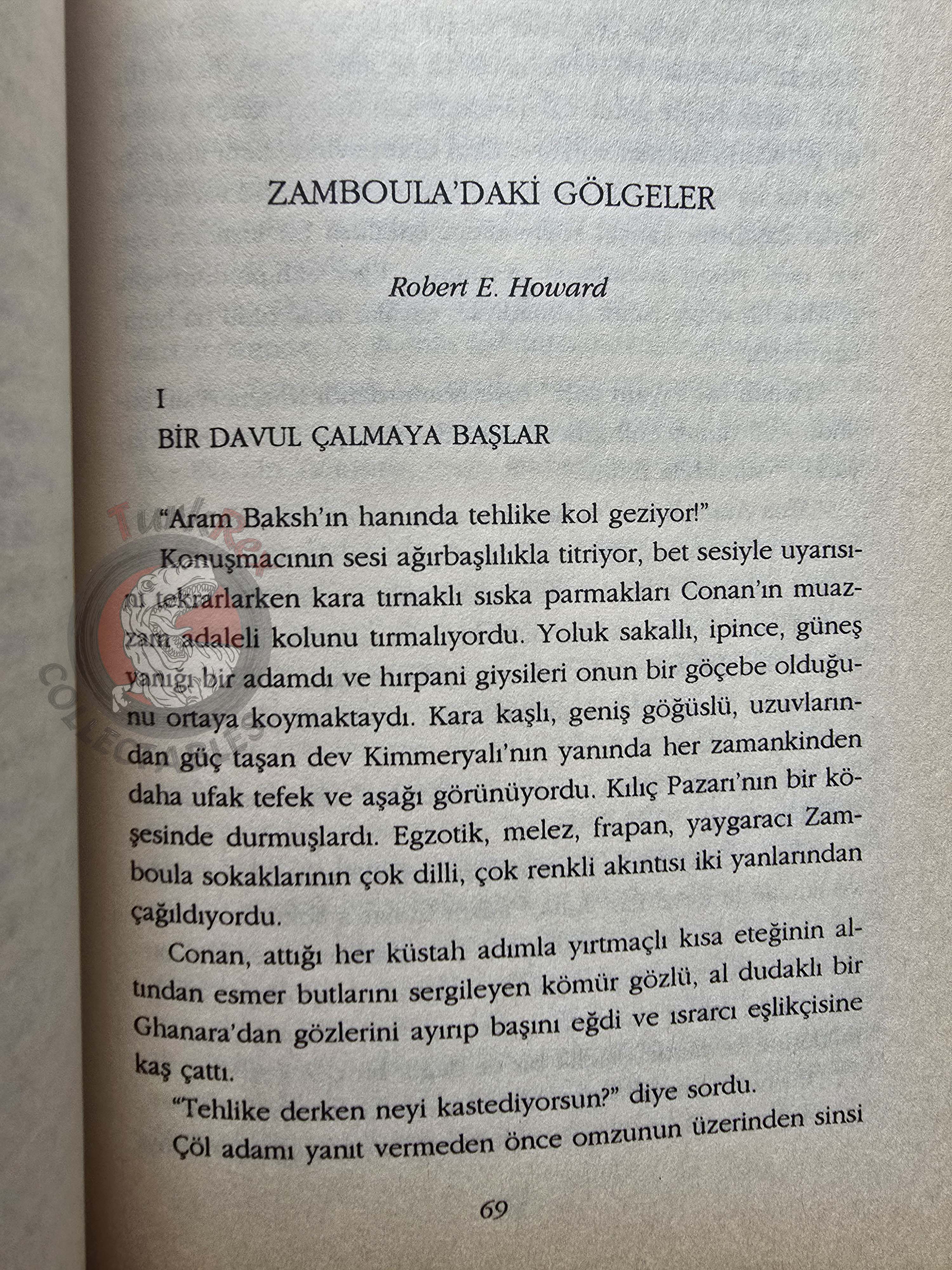 Robert E. Howard - Sword and Sorcery 2000 1st Turkish Book Turkey Conan Frank Frazetta
