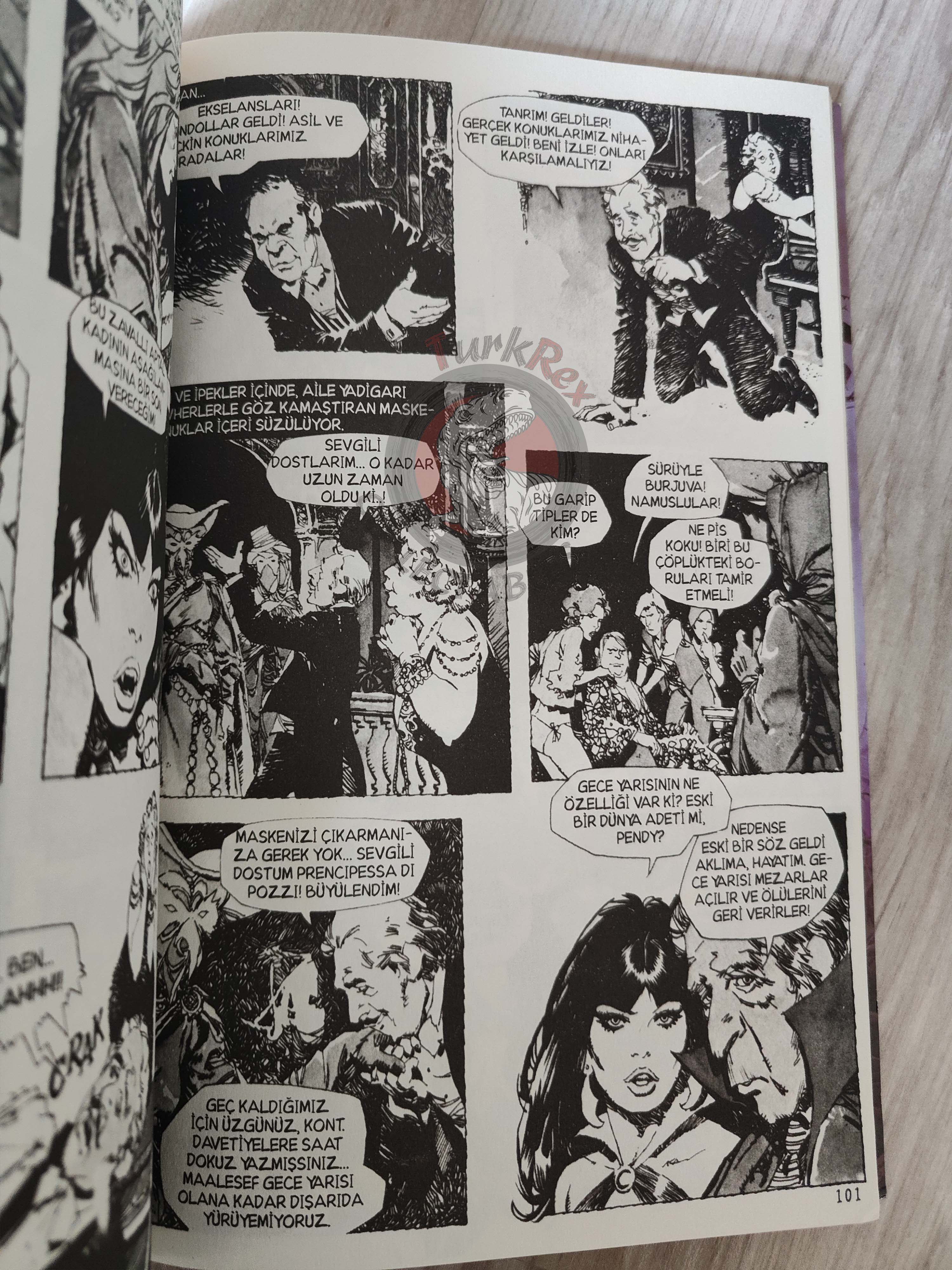 Vampirella Crimson Chronicles #3 2010 Turkish Comic Turkey Joe Jusko