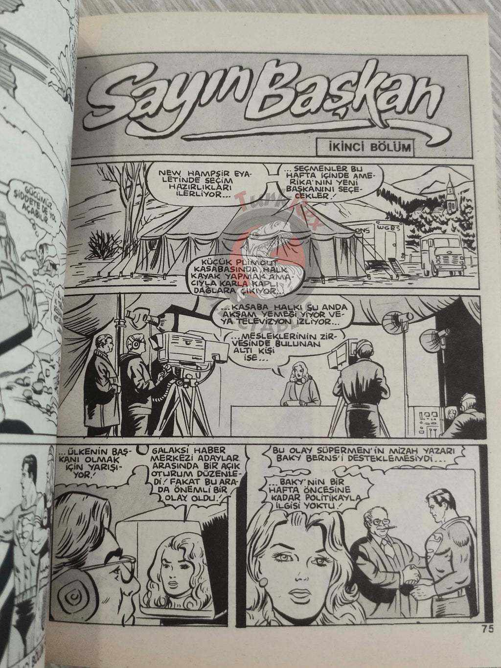 Superman Vol #66 1994 Turkish Comic Turkey #301 #383 #394 Batman Solomon Grundy