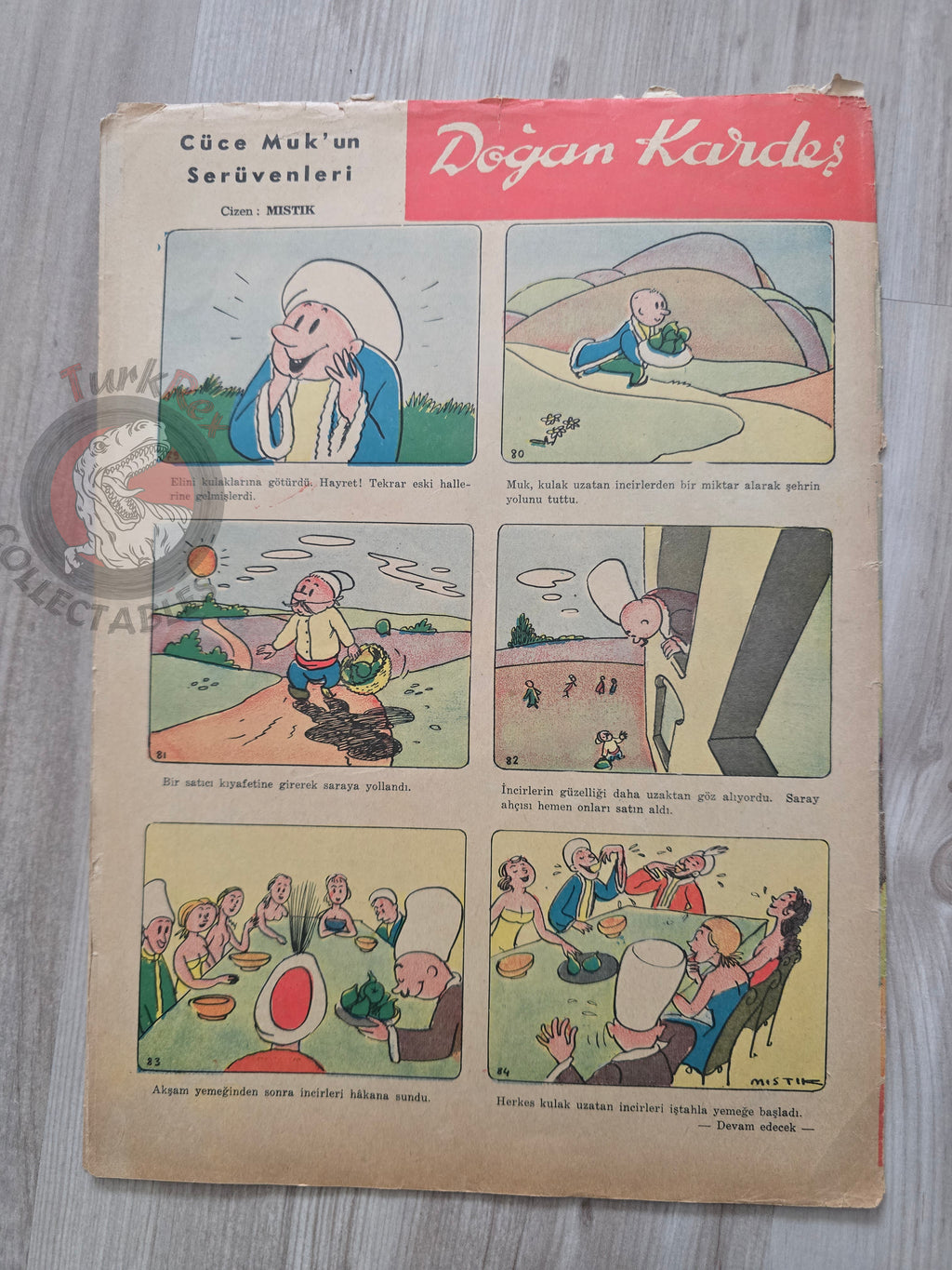 Doğan Kardeş 1952 Magazine #298 Turkish Comic Turkey