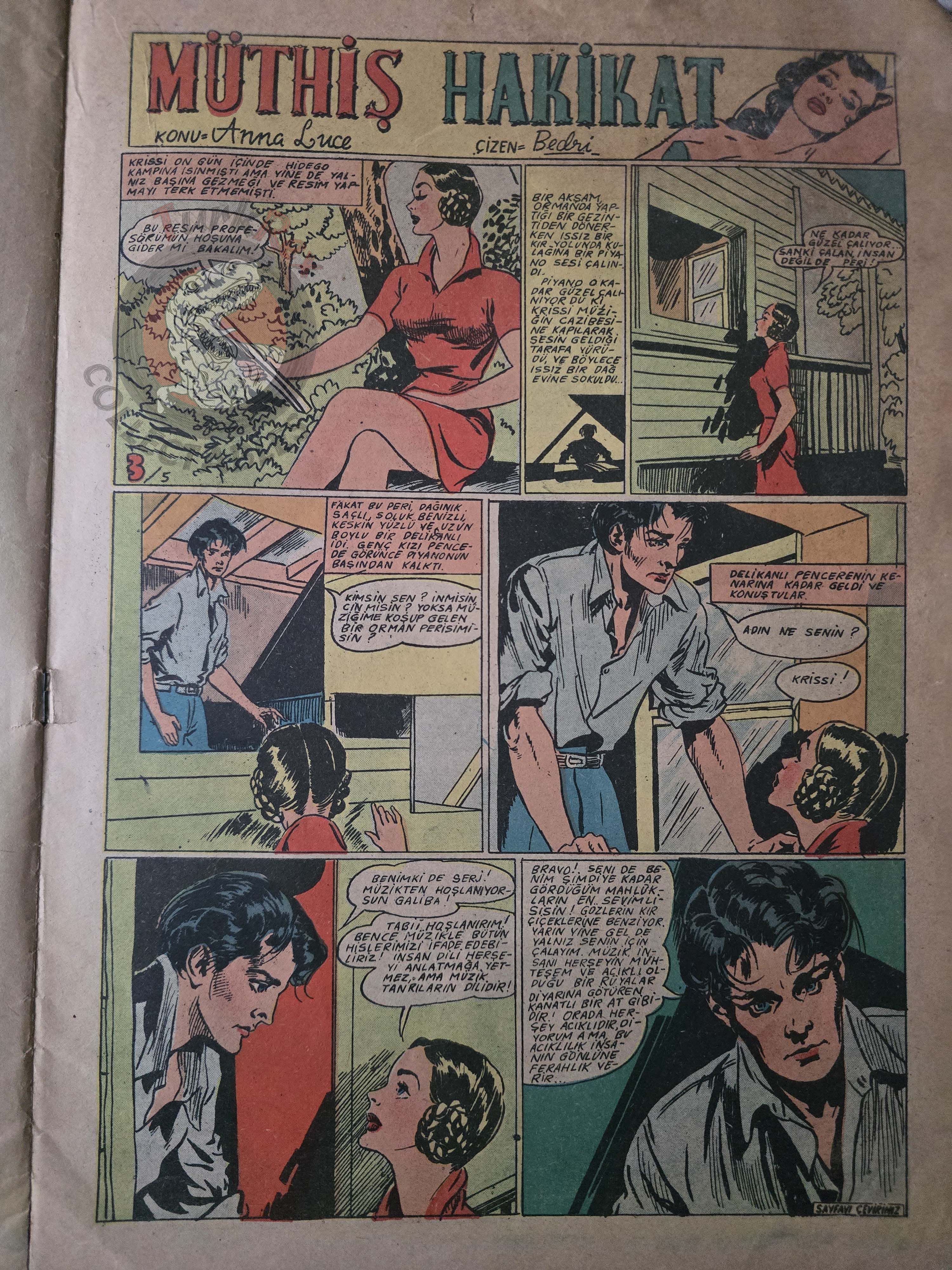 Binbir Roman #3 1948 The Phantom - Mandrake the Magician Turkish Comic Mag Turkey