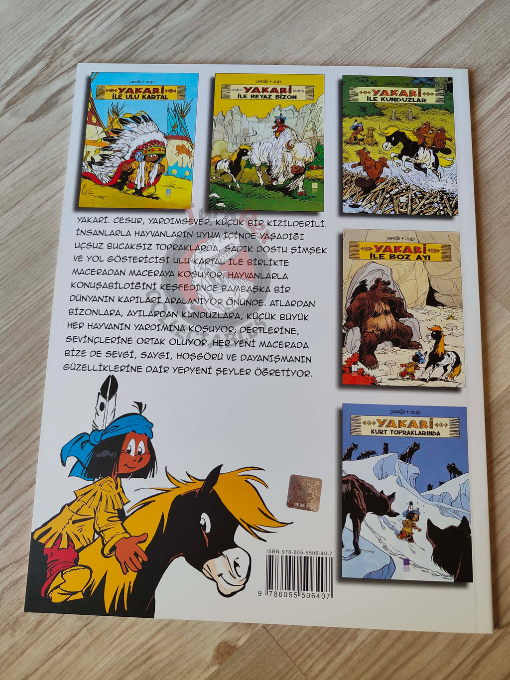 Yakari #3 Chez Les Castors Turkish Comic Turkey Derib + Job
