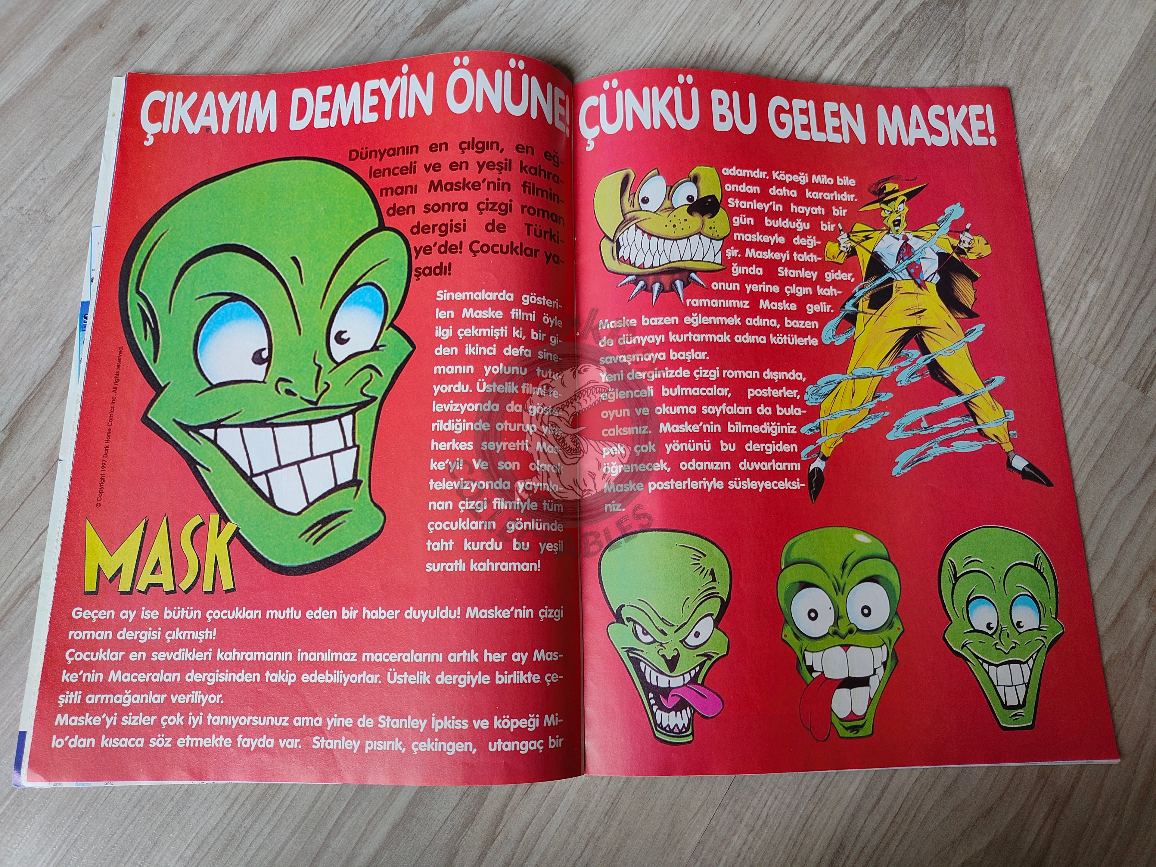 Casper the Friendly Ghost Magazine – Issue #22 1997 Turkish Comic Turkey