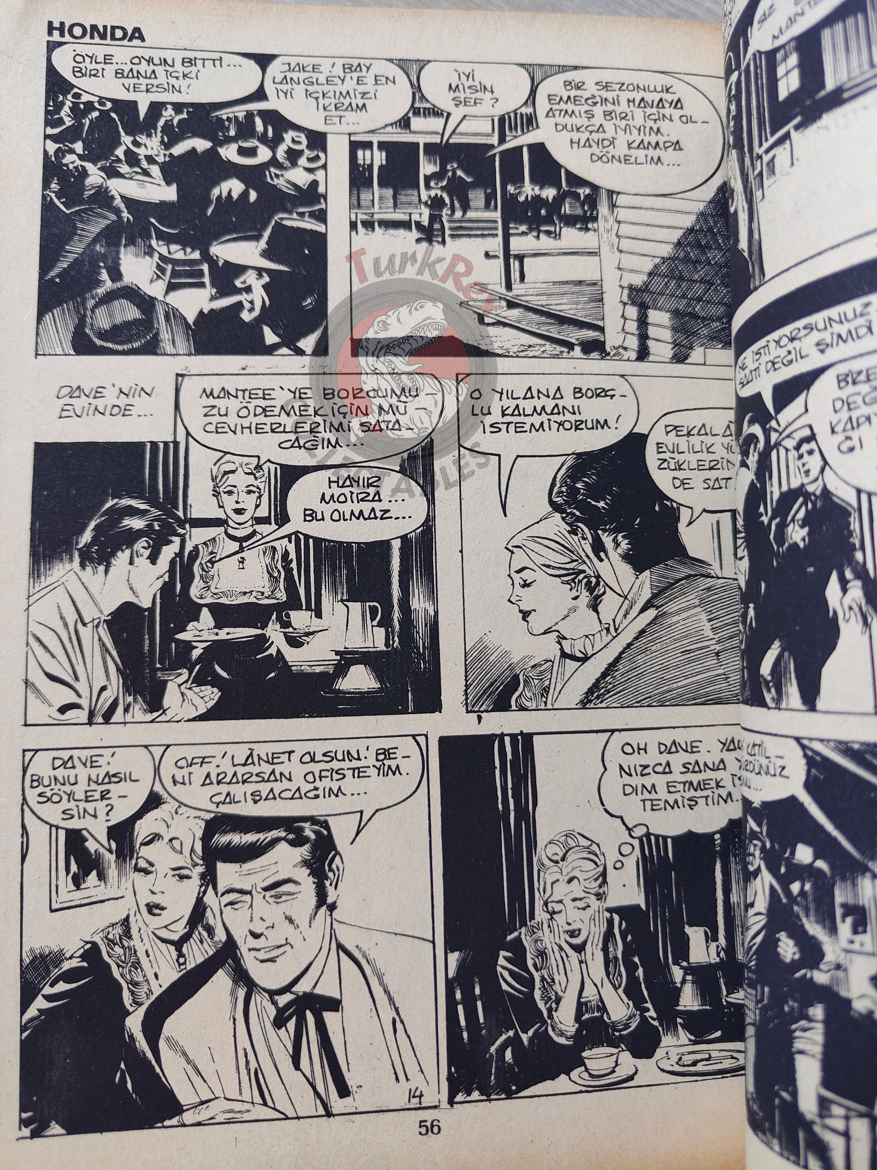 Zorro #6 1980s Turkish Comic Turkey Il Segno di Zorro Hondo
