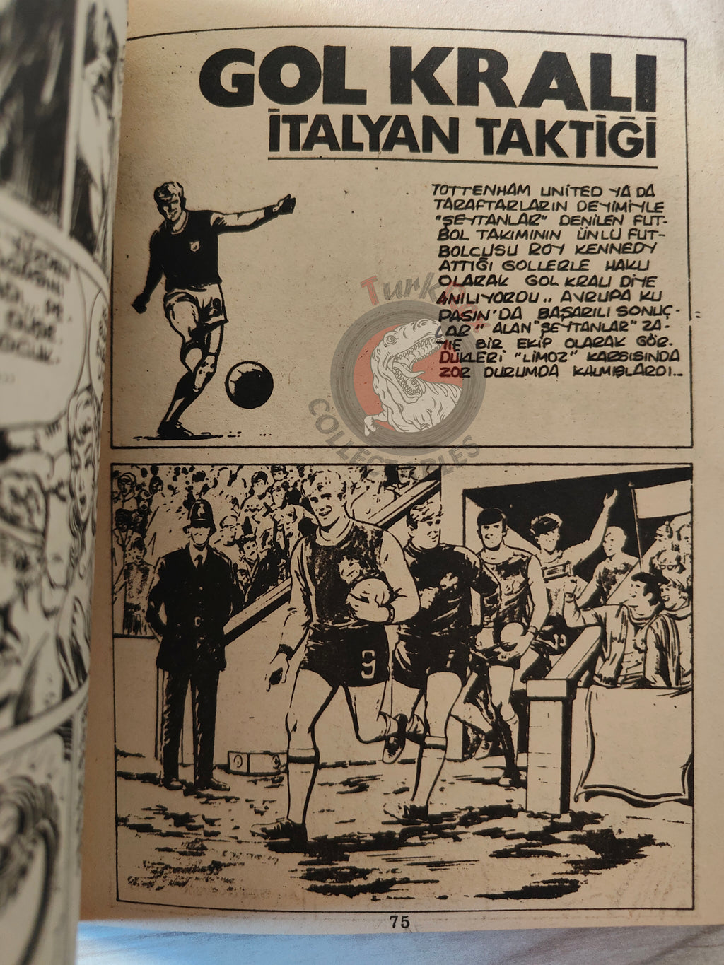 Herkül #4 1981 Turkish Comic Turkey Hercules Tottenham United