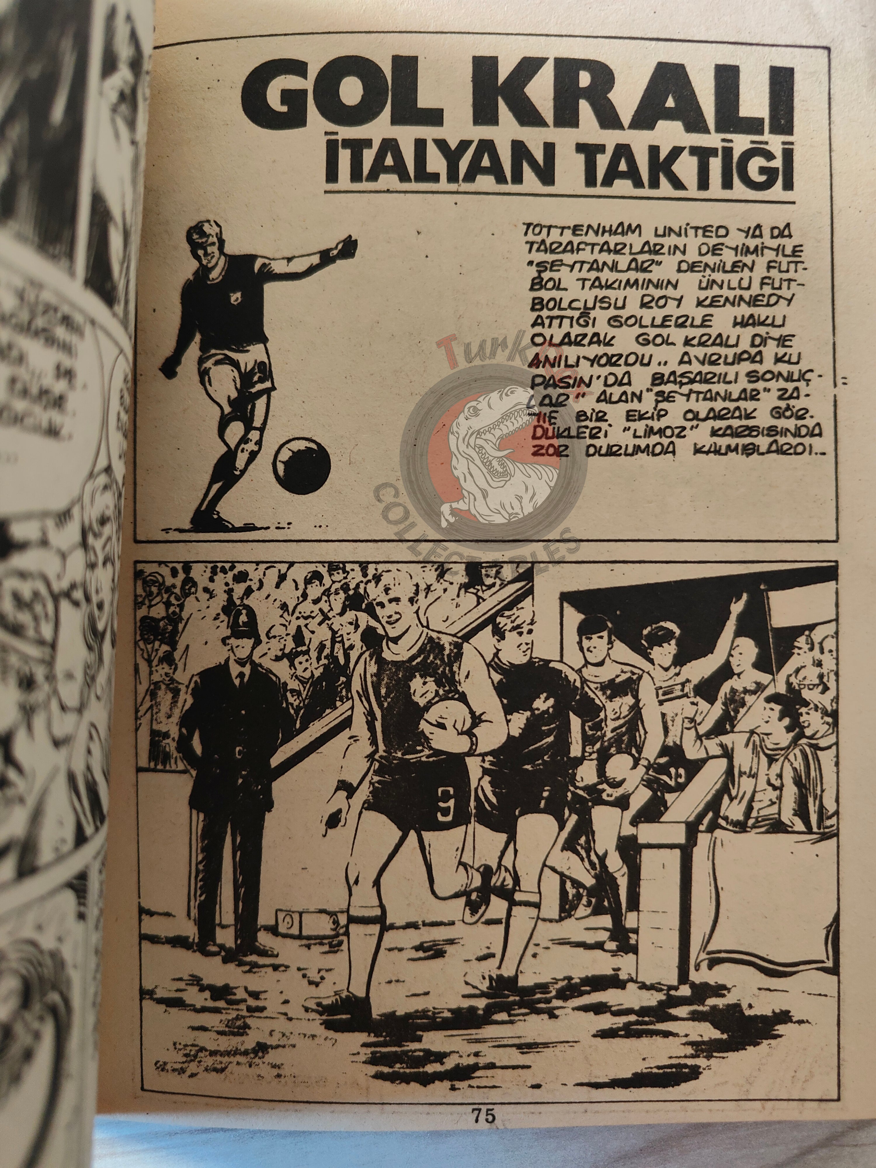 Herkül #4 1981 Turkish Comic Turkey Hercules Tottenham United