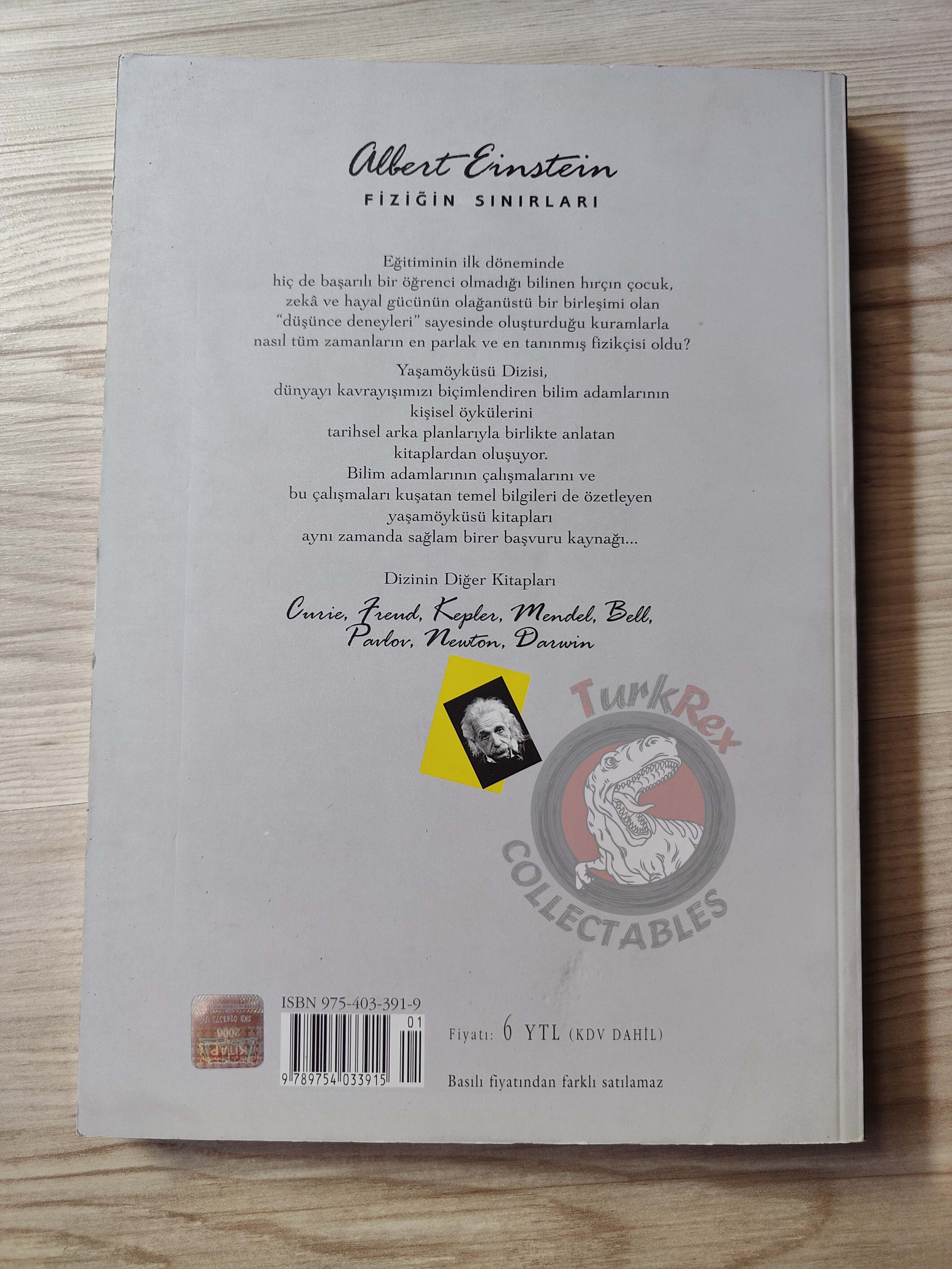 Jeremy Bernstein – Albert Einstein 2006 Turkish Book Turkey