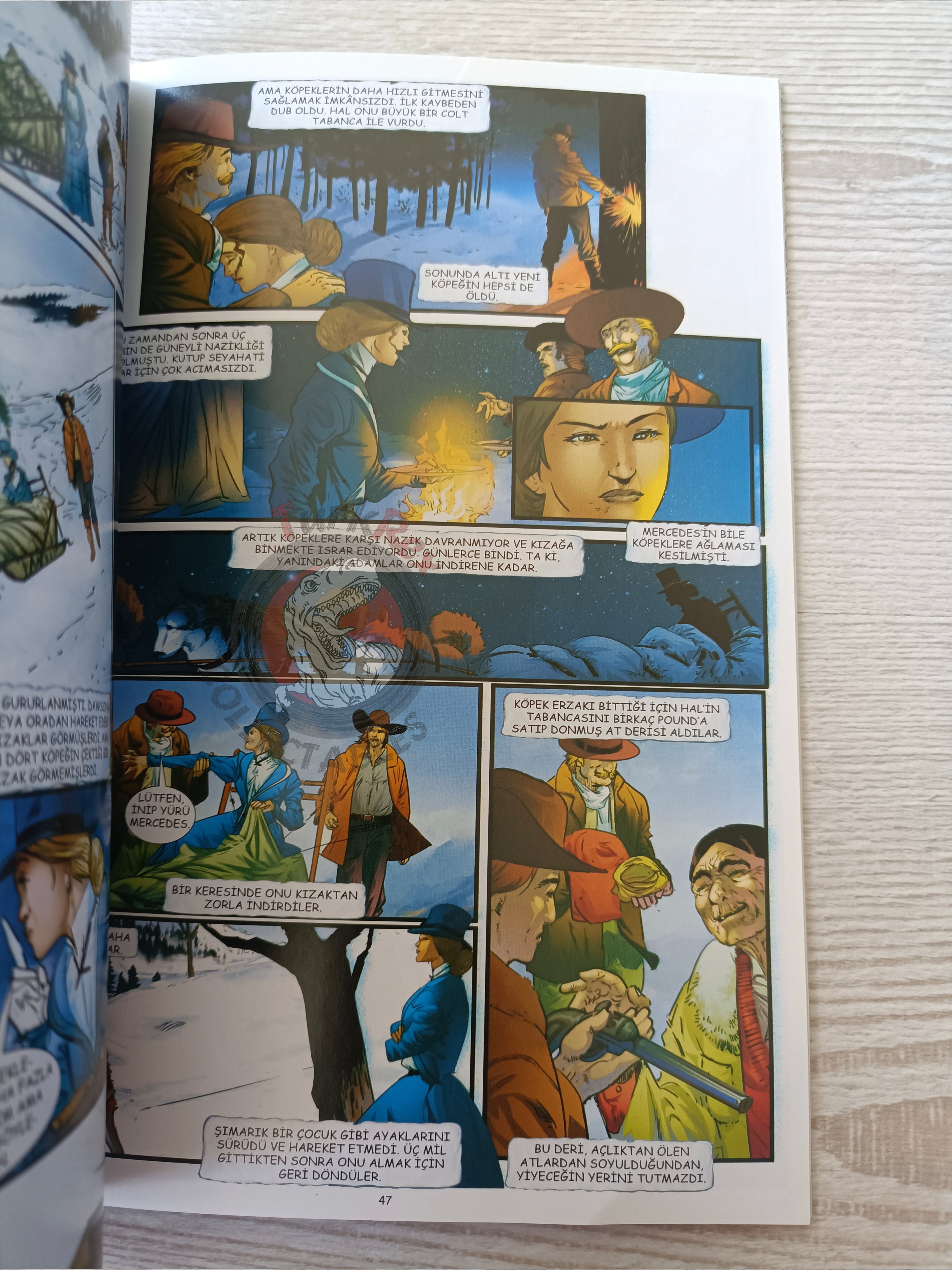 The Call of the Wild  – Jack London Turkish Comic Turkey Campfire Classics